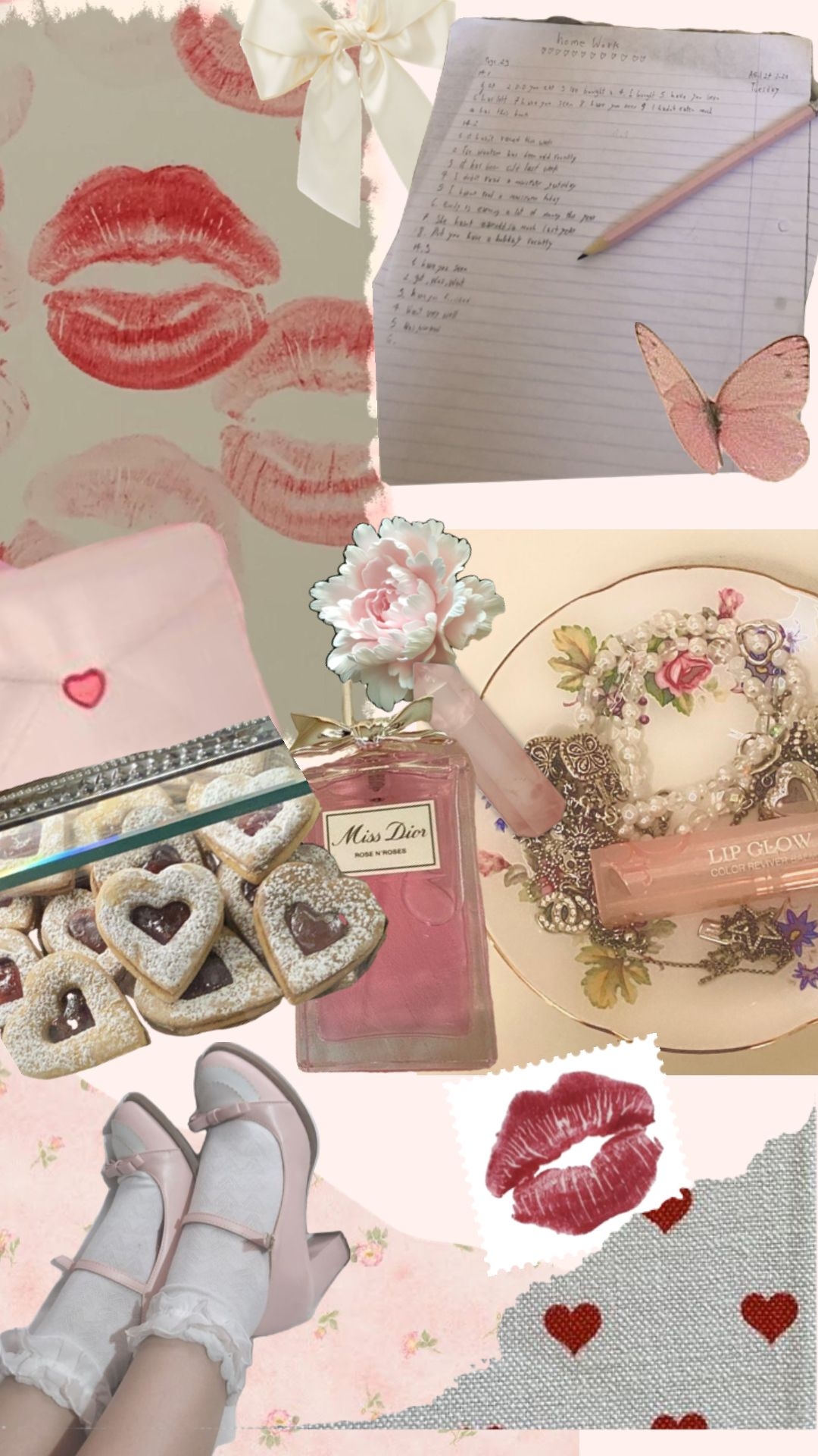 1080x1920 coquette. Soft pink theme, Cute art, Phone