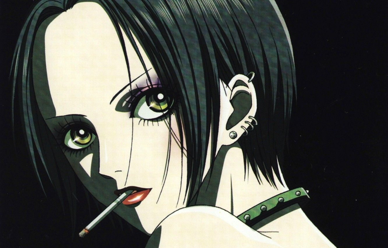 1340x850 Wallpaper piercing, cigarette, art, ai yazawa, Nan, nana, nana osaki image for desktop, section прочее, Desktop