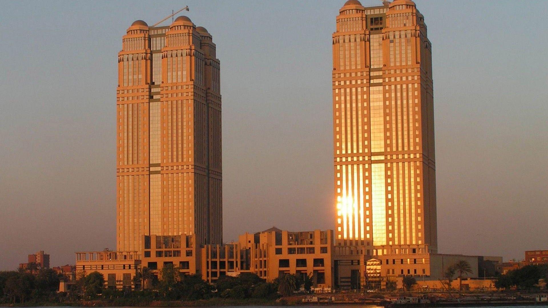 1920x1080 Nile City Towers in Cairo wallpaper and image, Desktop