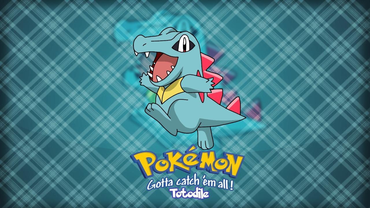 1280x720 Totodile Wallpaper, Desktop