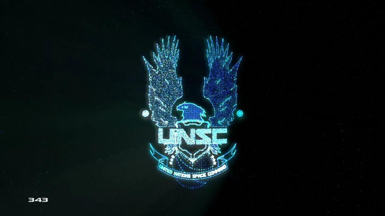 1280x720 I created a Halo 4 screensaver featuring the spinning UNSC logo, Desktop