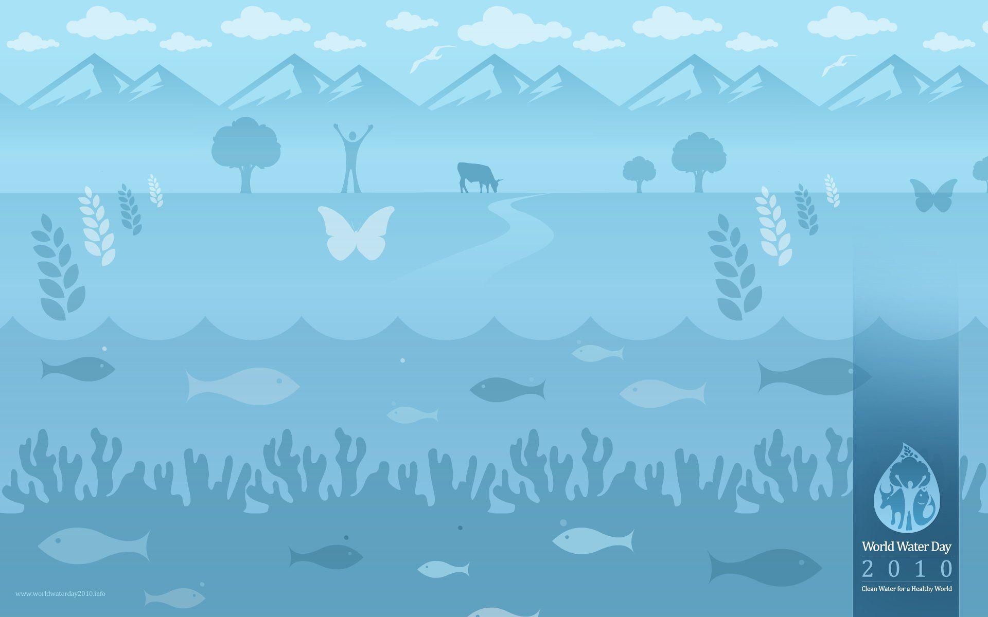 1920x1200 World Water Day Poster, Desktop