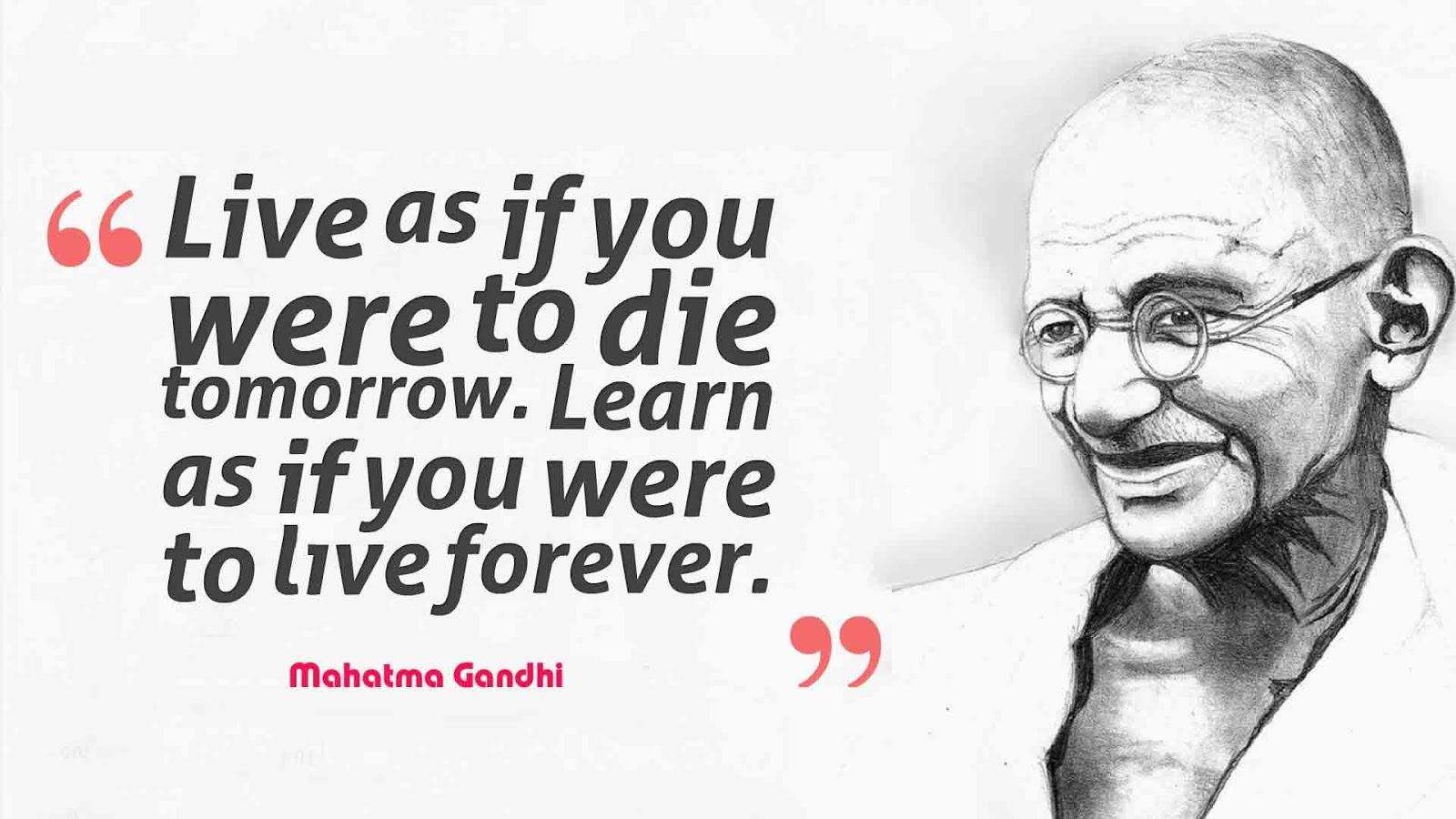 1600x900 Gandhi Jayanti HD Quotes, Desktop