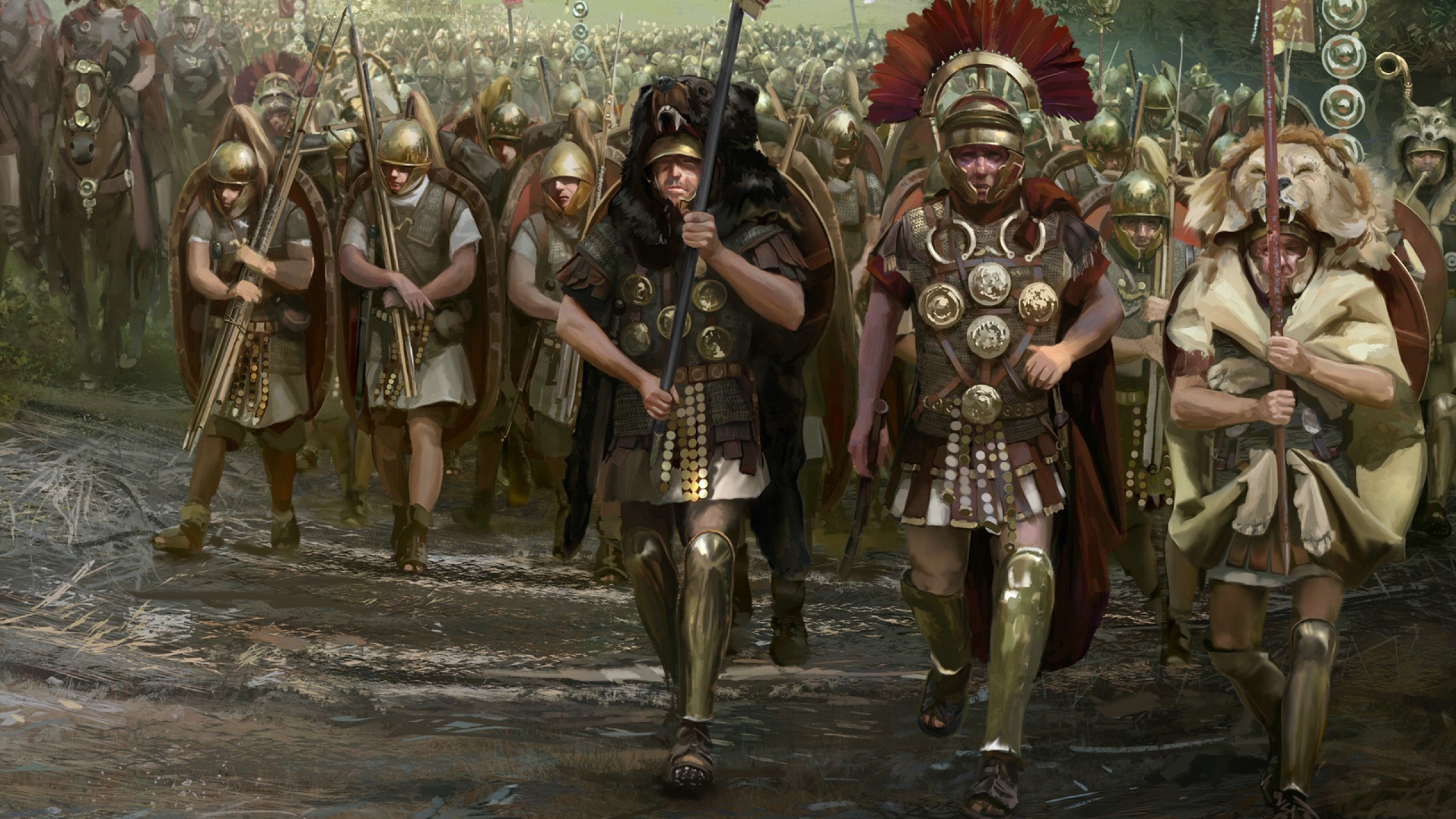 2560x1440 wallpaper gaul, people, tribe, mythology, adaptation, middle ages, Desktop