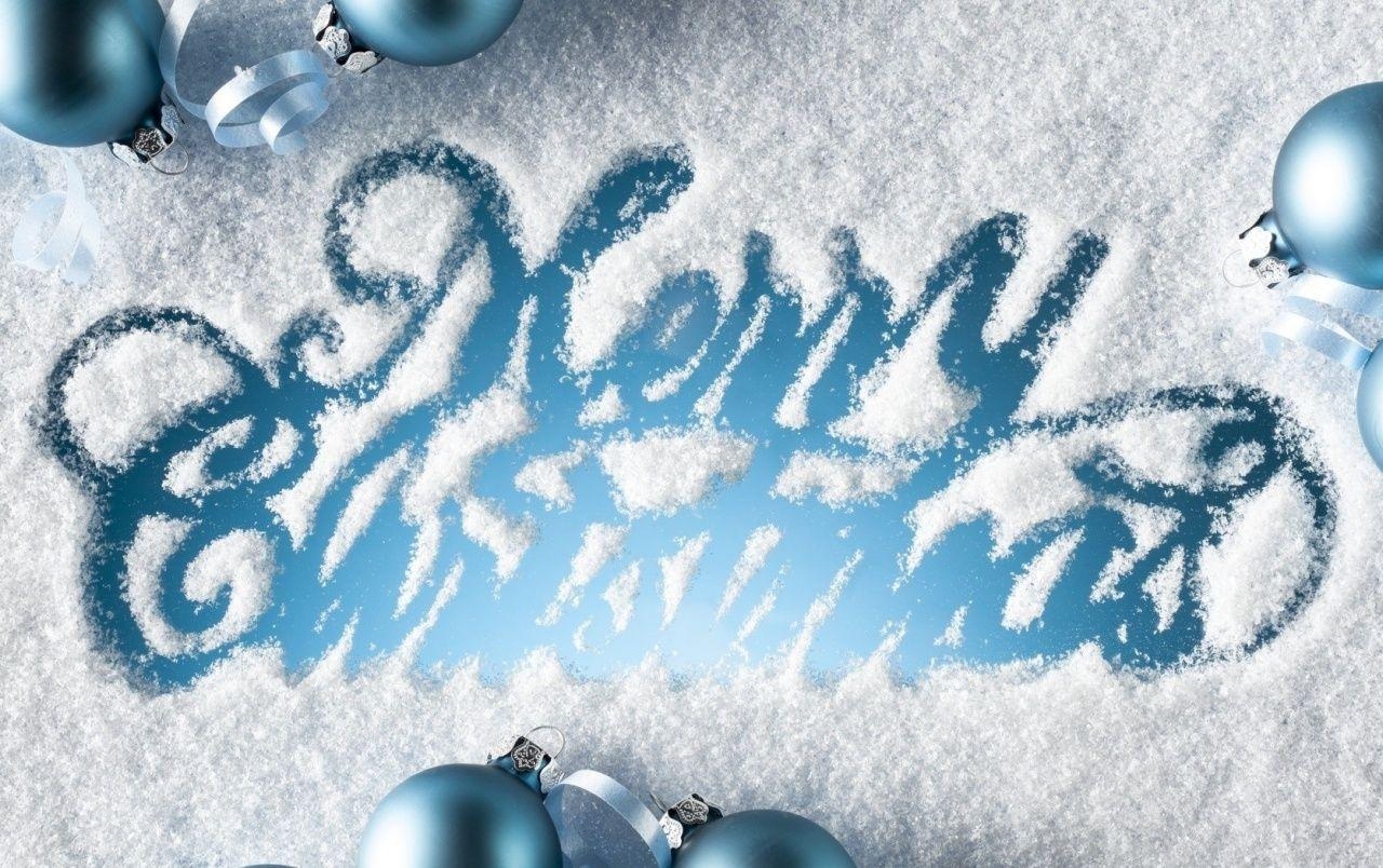 1280x810 Snowy Merry Christmas Greeting wallpaper. Snowy Merry Christmas, Desktop