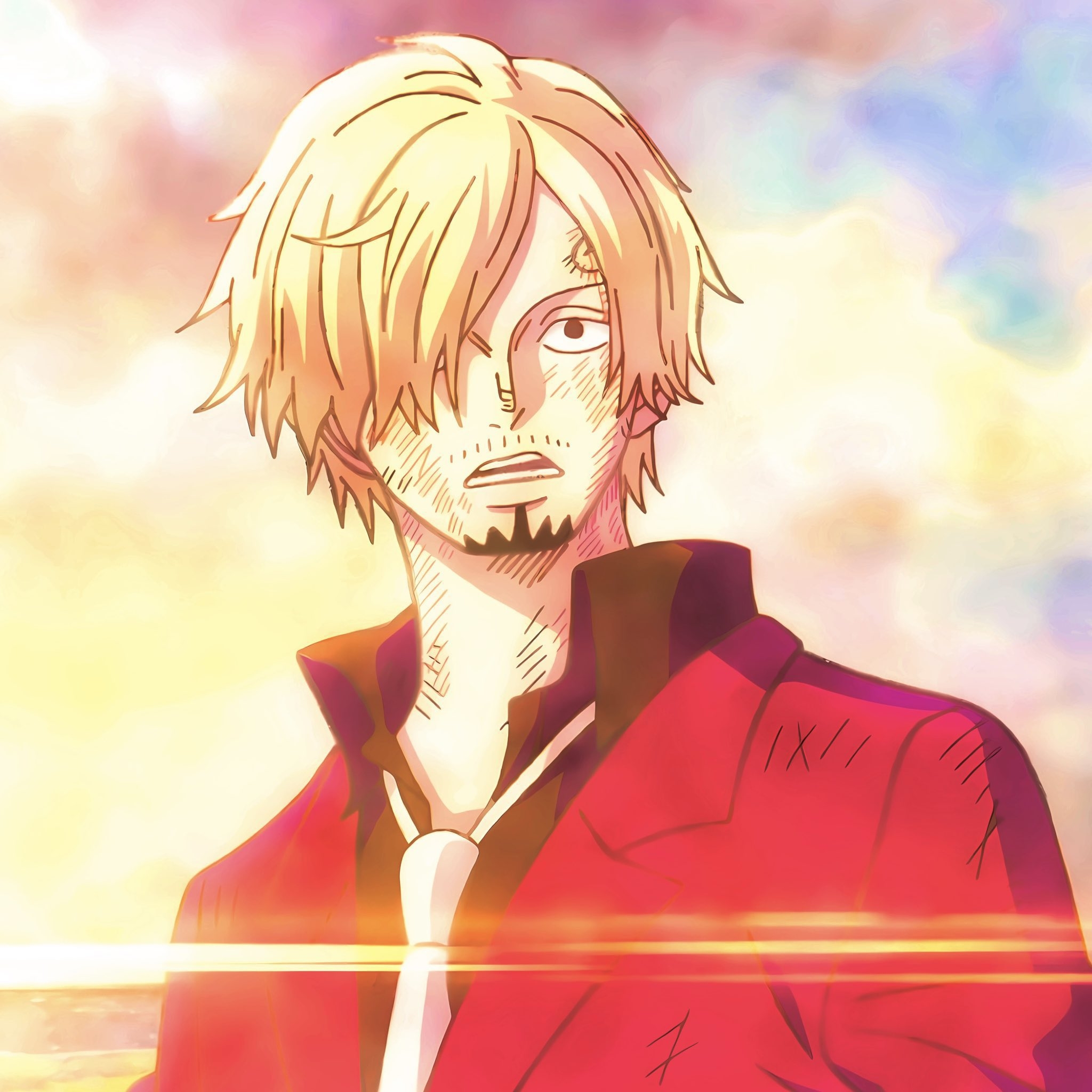 2050x2050 MrZed look at my goat sanji, i don't understand how he can't pull up some girls, he looks majestic asf, women in one piece have no taste fr, Phone