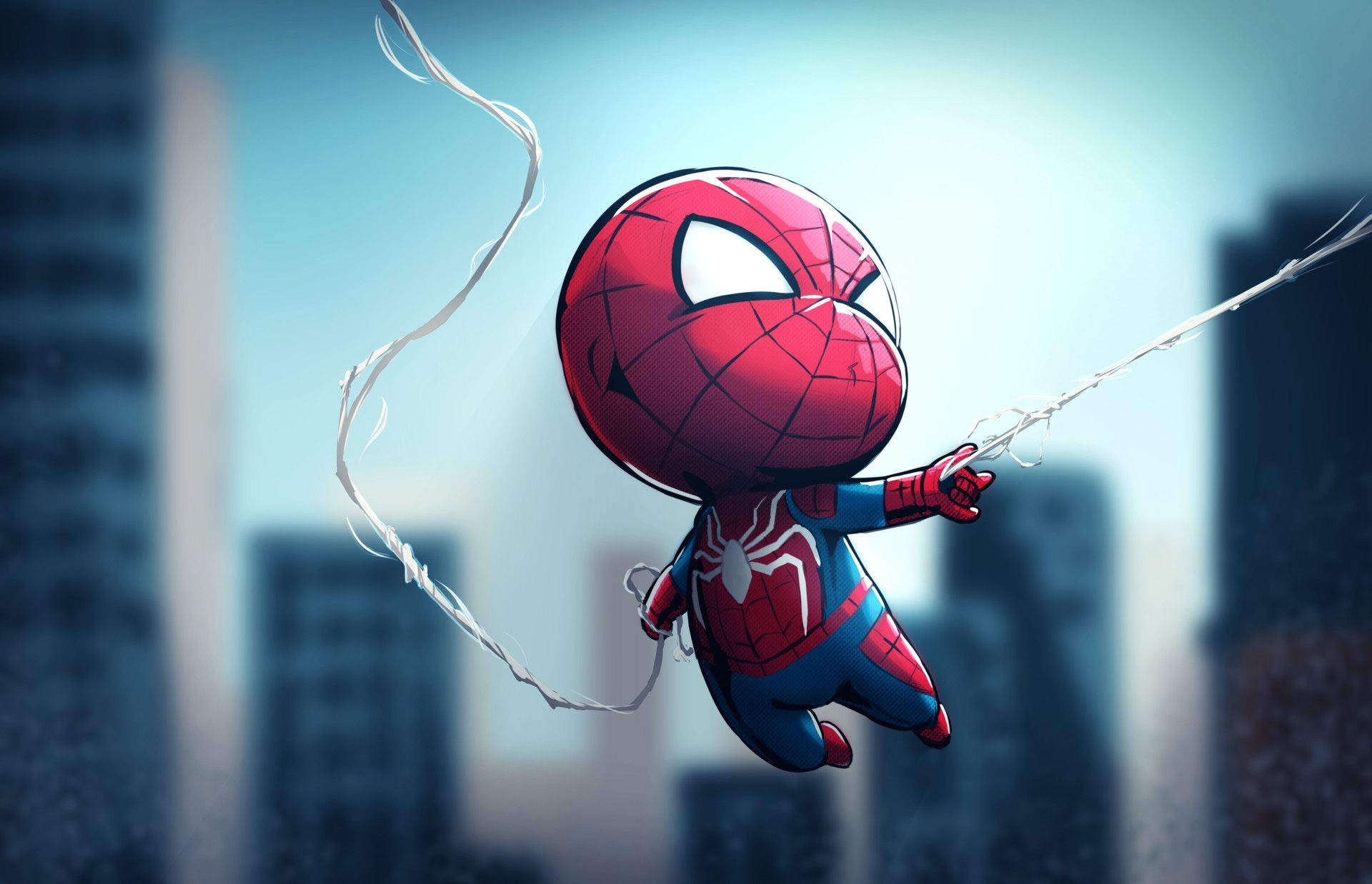 1920x1240 Chibi Spiderman Laptop Full.hdqwalls.com, Desktop