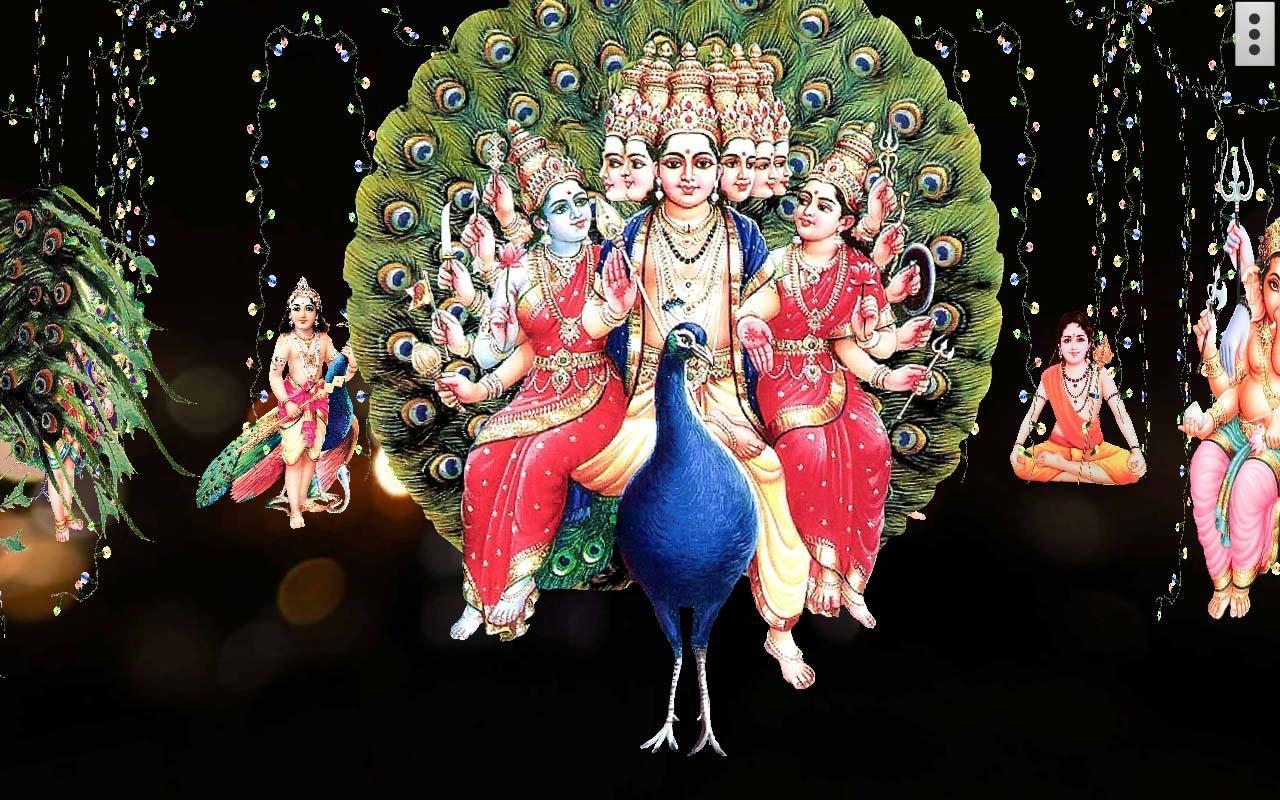 1280x800 4D Lord Murugan Live Wallpaper for Android, Desktop