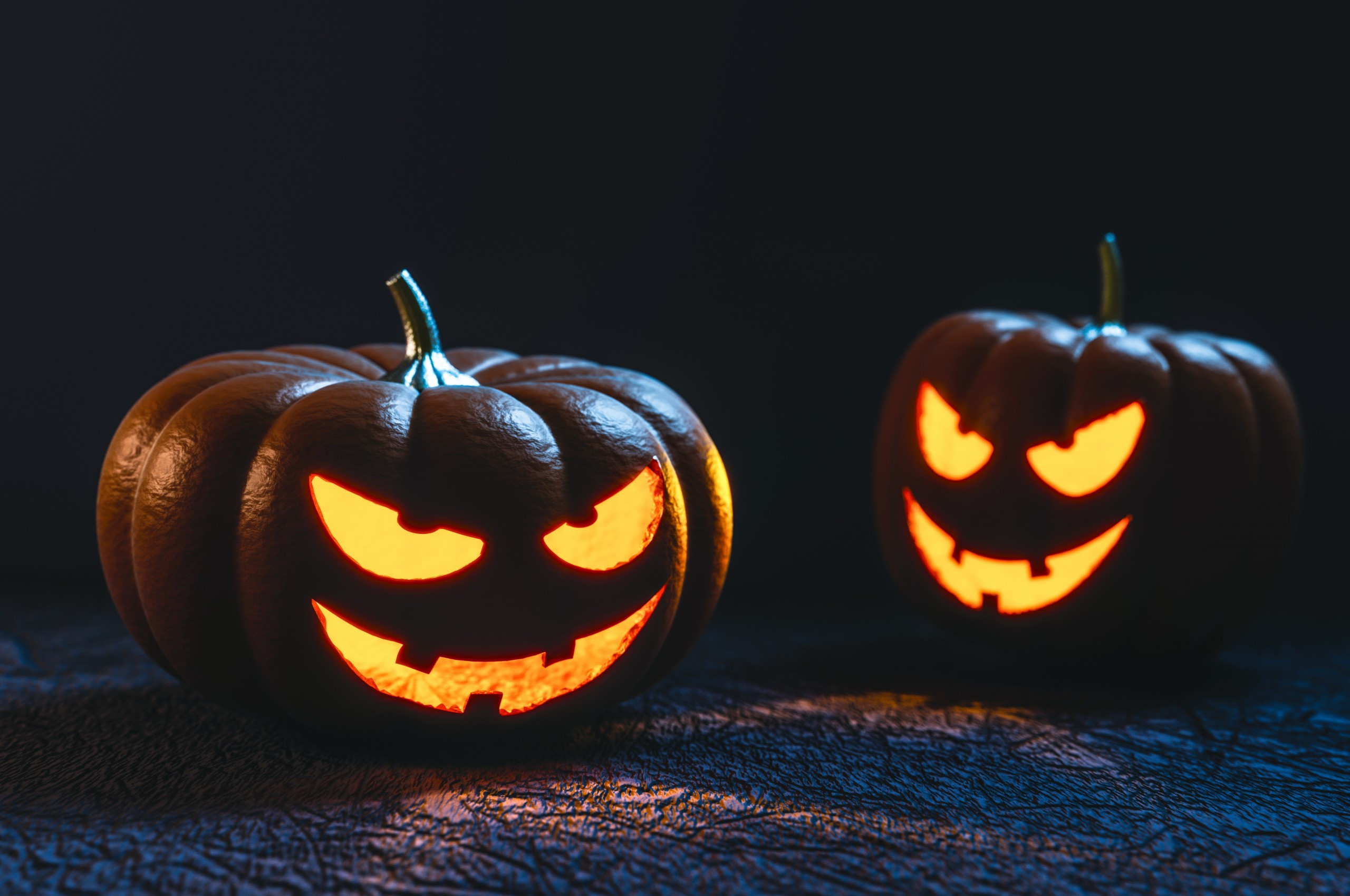 2560x1700 Download  Pumpkins, Halloween, Light Wallpaper for Chromebook Pixel, Desktop