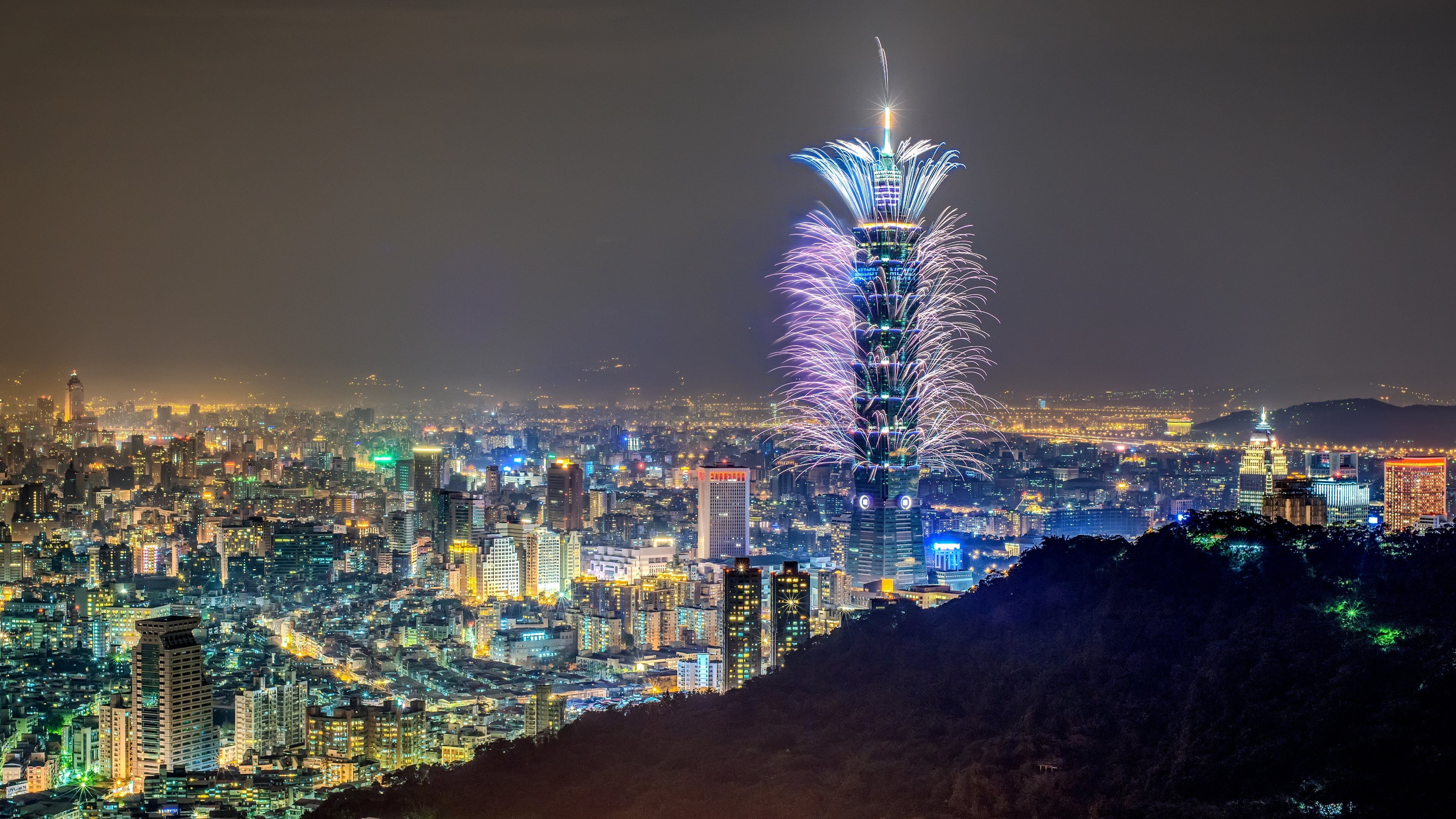 3840x2160 Full HD 1080p, Best HD Taipei Wallpaper, B.SCB, Desktop