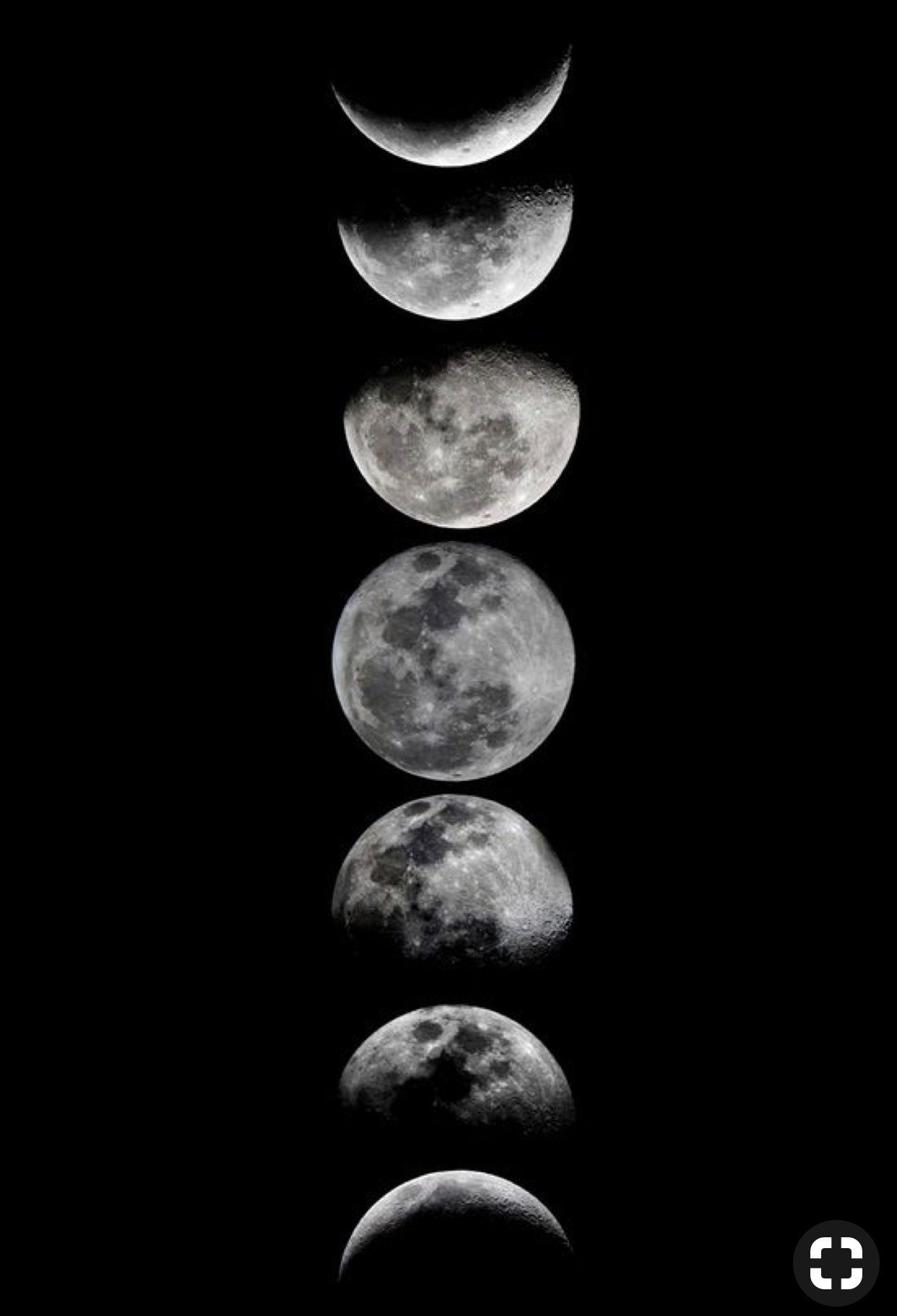 1250x1830 Moon Phases iPhone Wallpaper Free Moon Phases iPhone Background, Phone