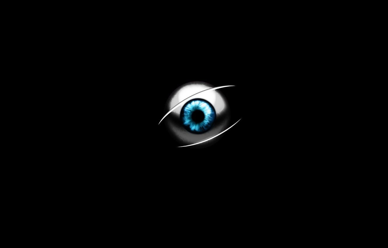 1340x850 Wallpaper black, eye, devil eye image for desktop, section, Desktop