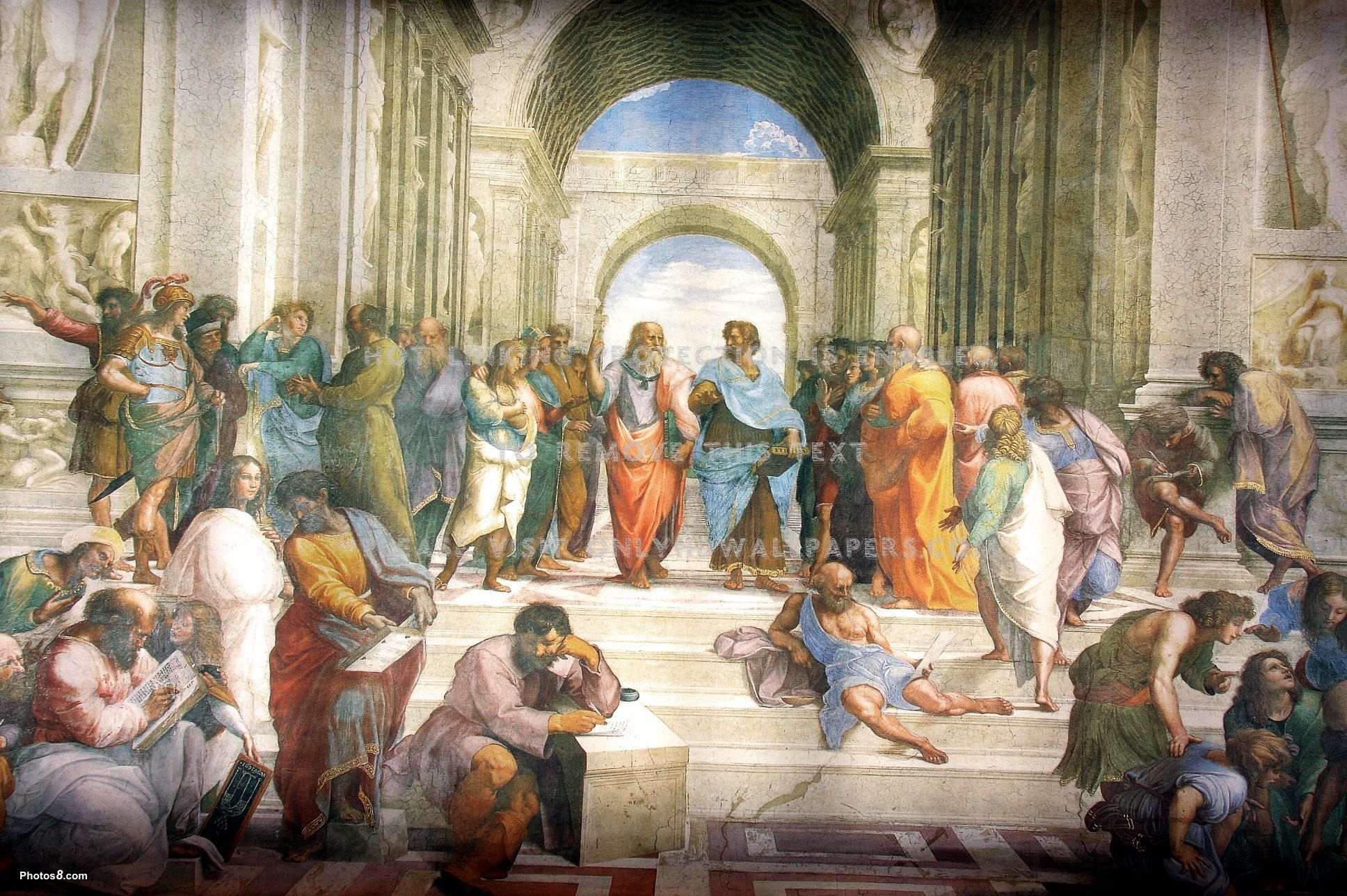 1940x1290 The School of Athens, Desktop