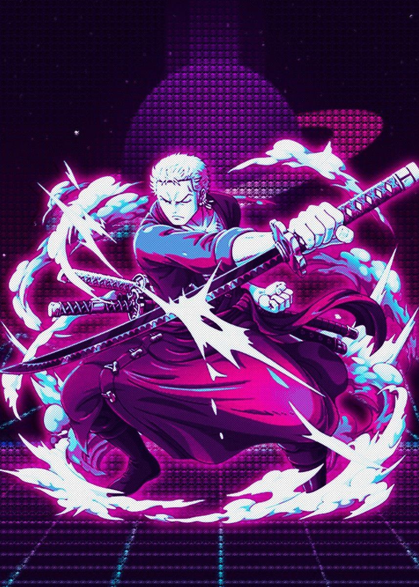 860x1200 Purple Zoro Wallpaper Free Purple Zoro Background, Phone