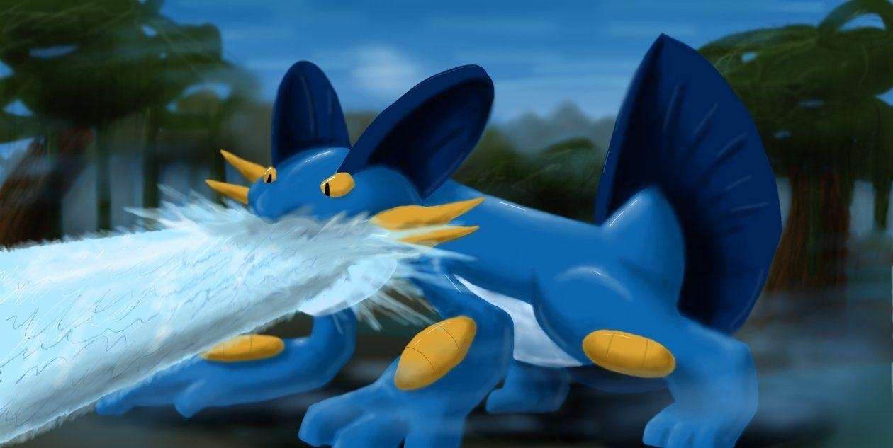 1260x640 Swampert, Desktop