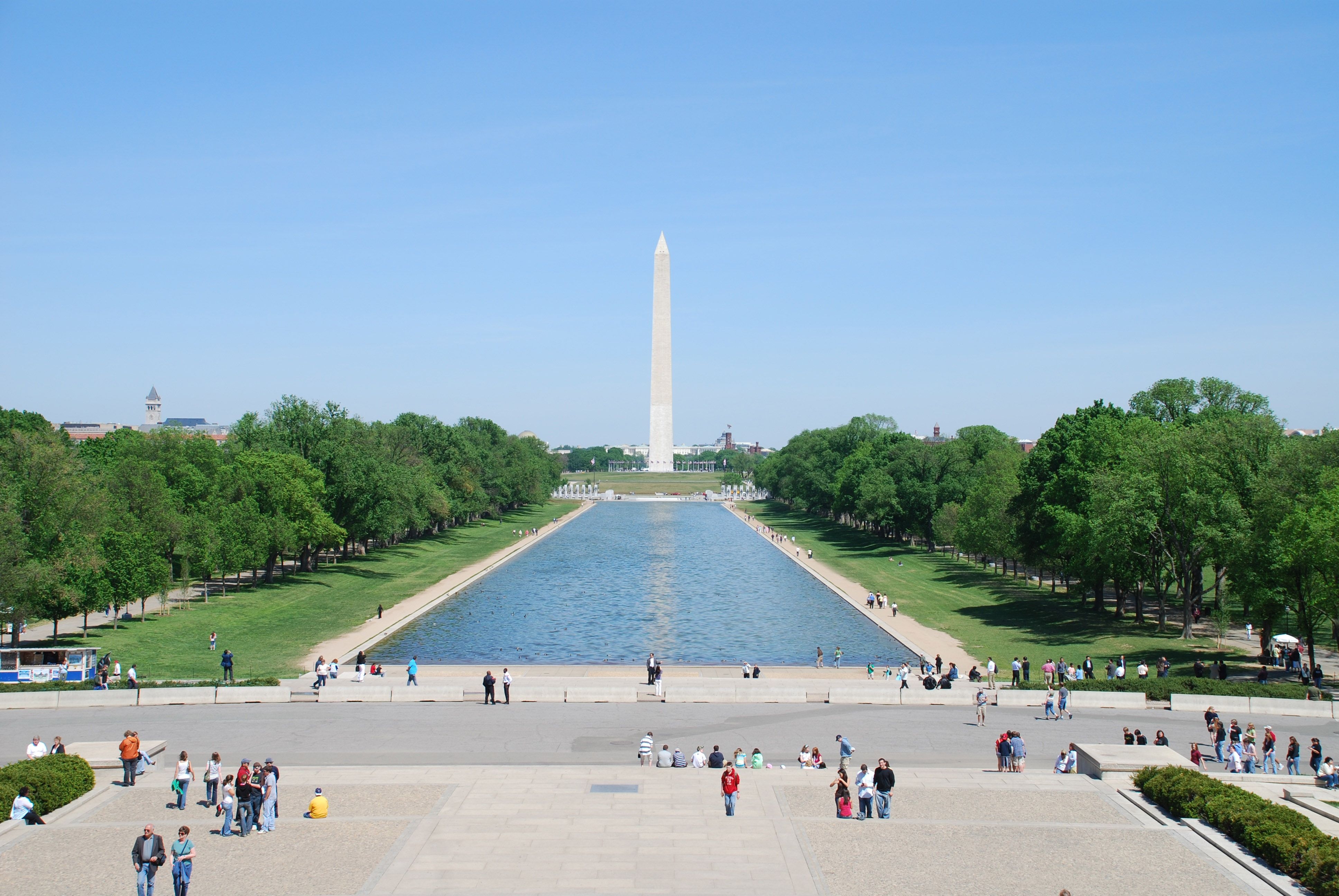 3880x2600 Washington Monument, Reflecting Pool, National Mall, Travel, Desktop