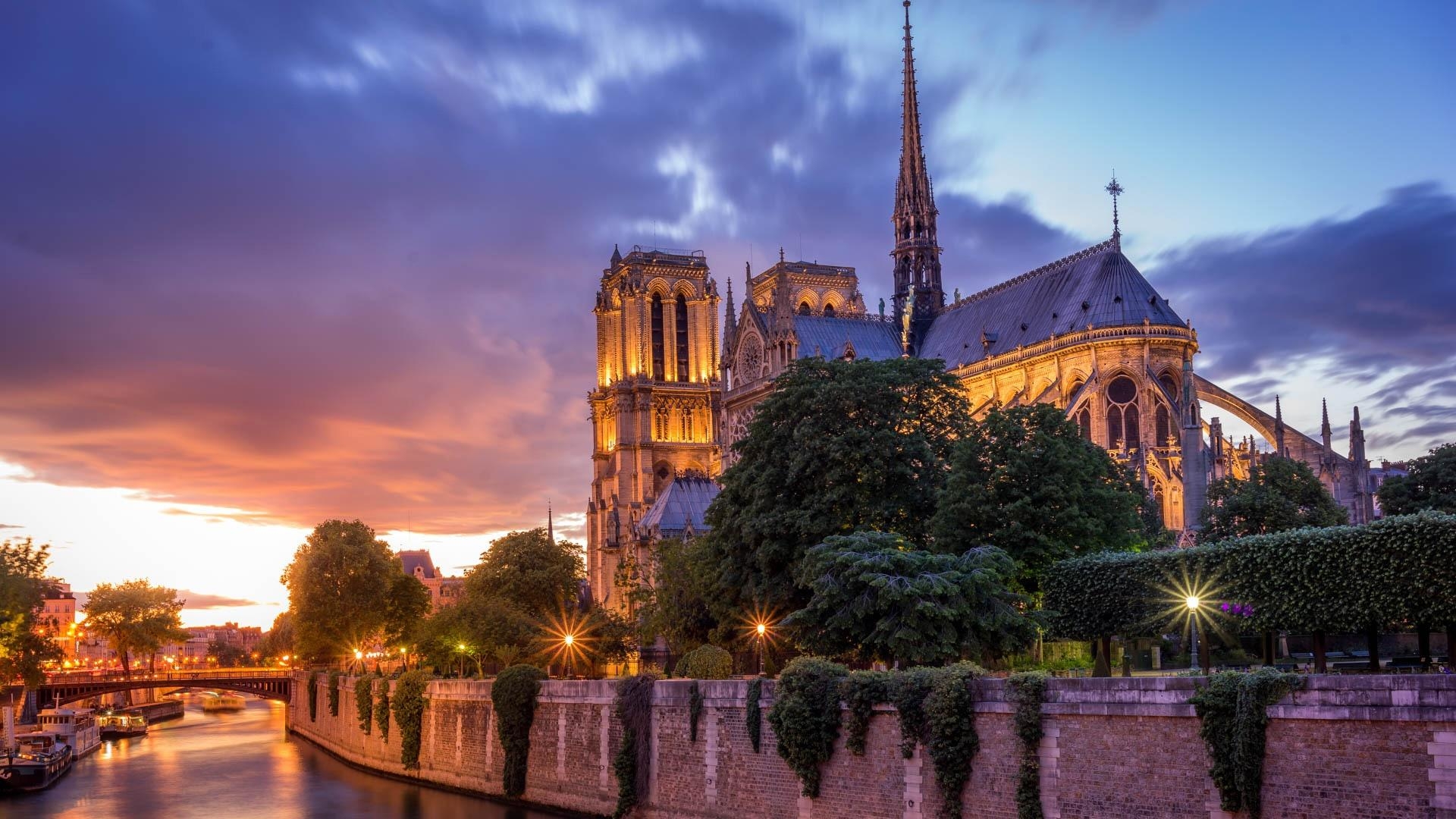 1920x1080 Notre Dame Cathedral HD Wallpaper. Wallpaper Studio 10, Desktop