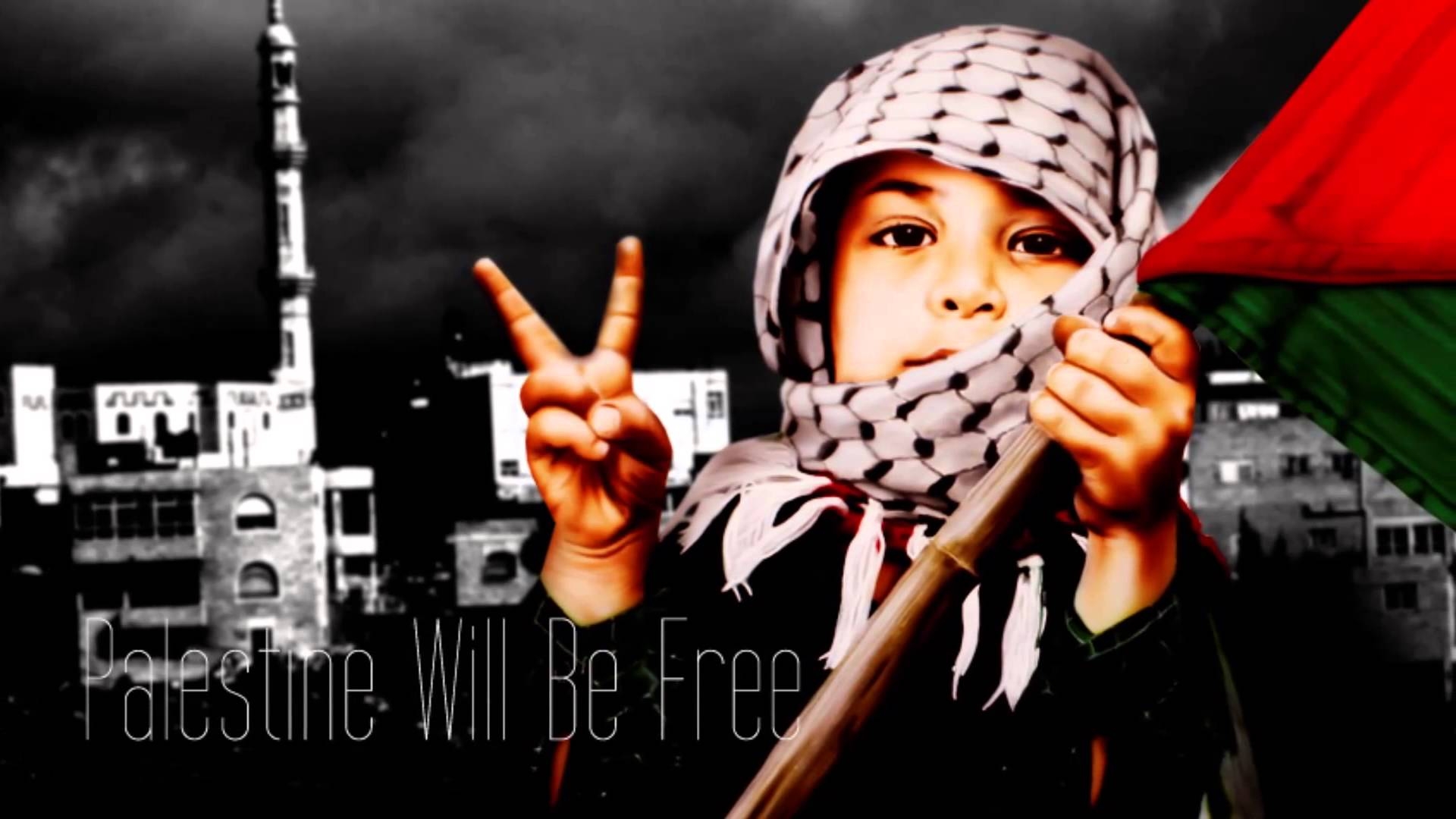 1920x1080 Save Gaza.. TIFA TEAM, Desktop
