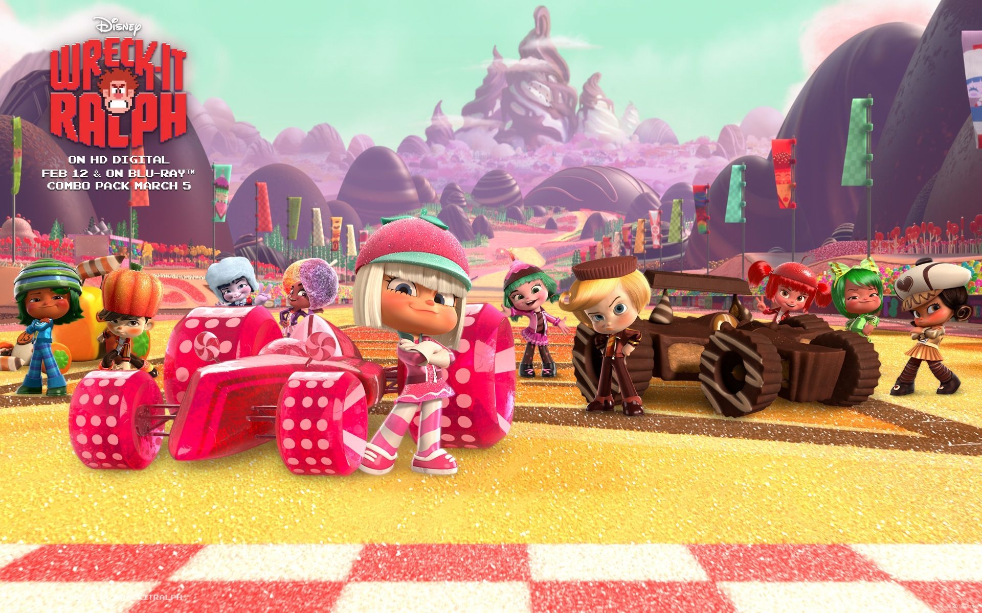 1920x1200 Wreck It Ralph Sugar Rush Racers. Wreck It Ralph, Character, Desktop