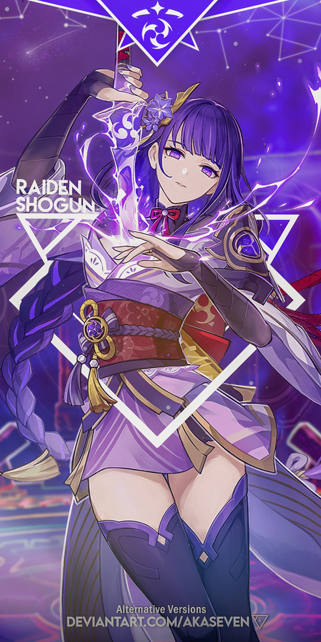 640x1280 Wallpaper Mobile Raiden Shogun Baal, R Genshin_Impact, Phone