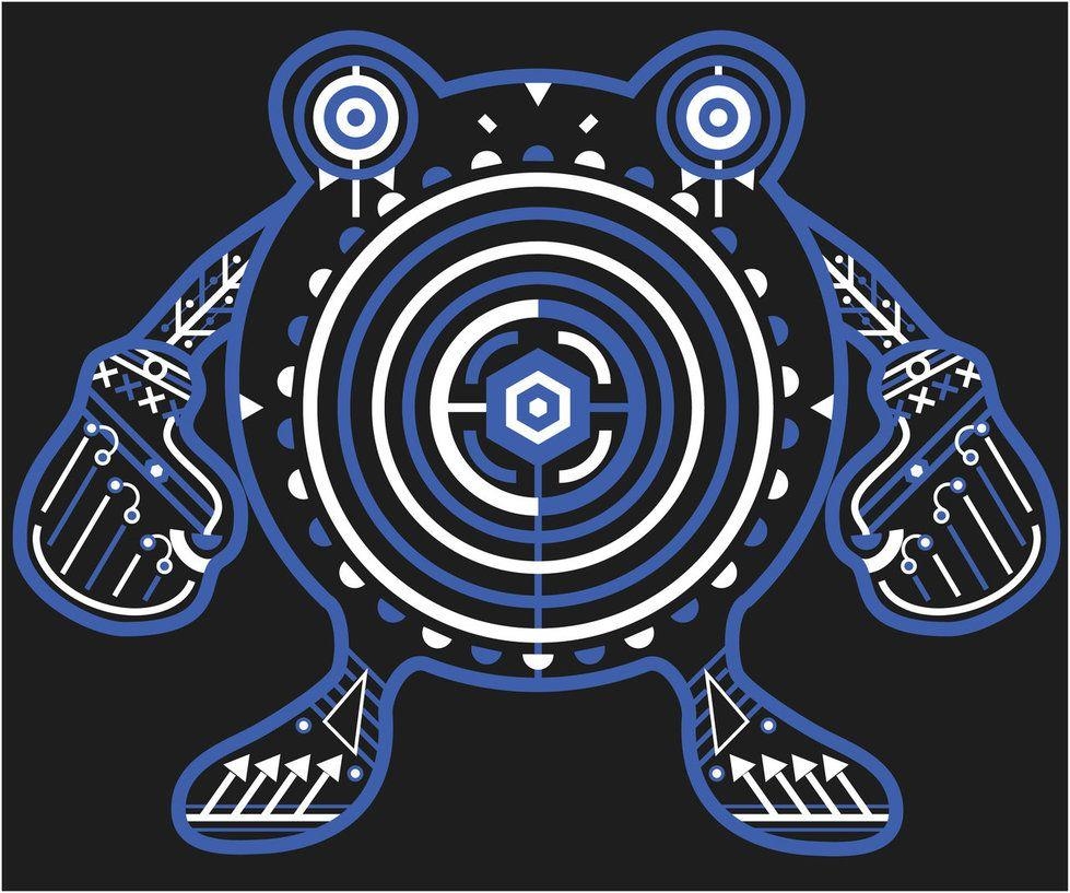 980x820 Poliwhirl Awakening, Desktop