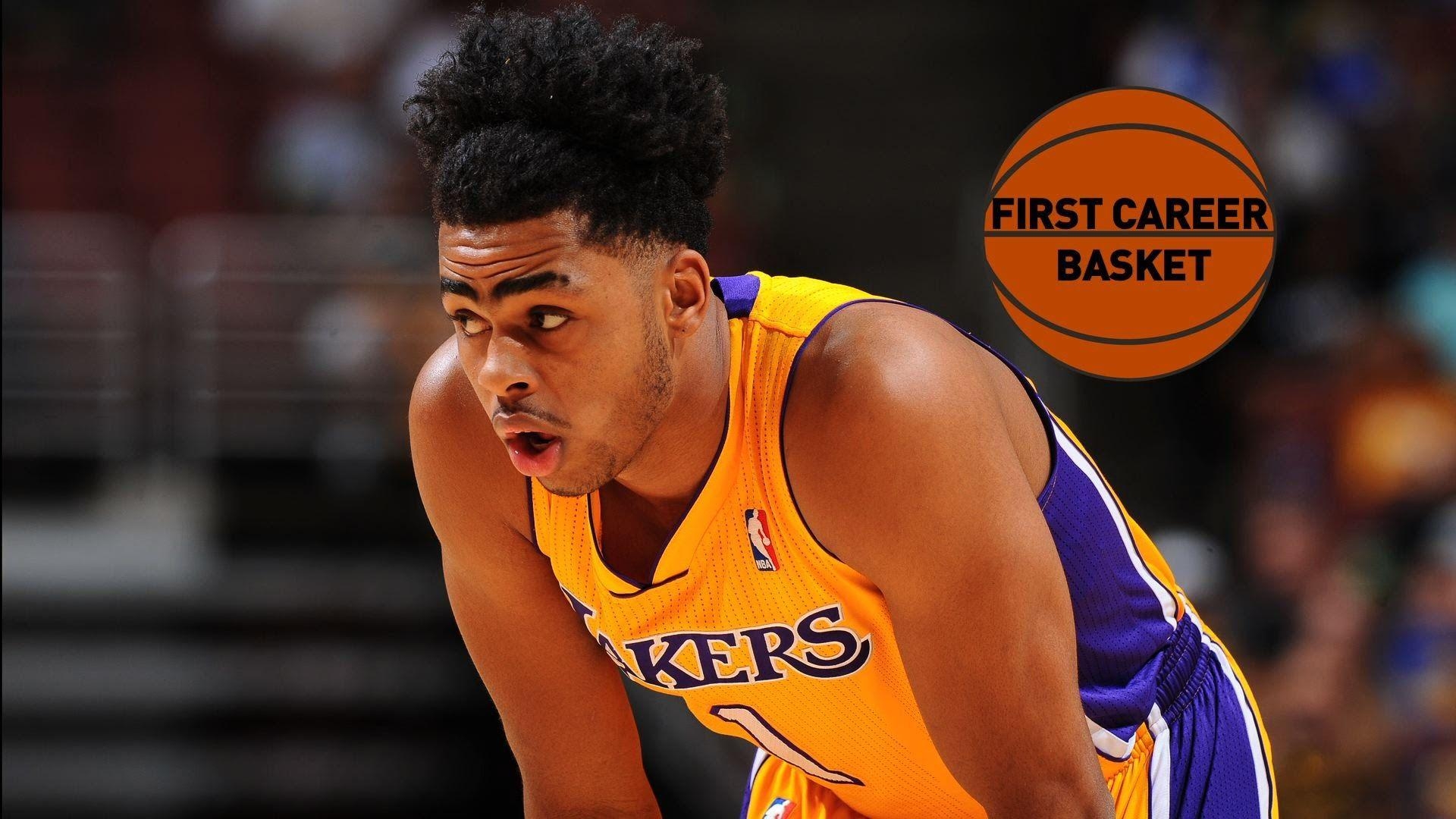 1920x1080 D'Angelo Russell First Career Points, Desktop