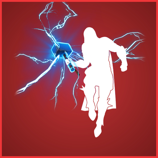 520x520 Thor Fortnite wallpaper, Phone