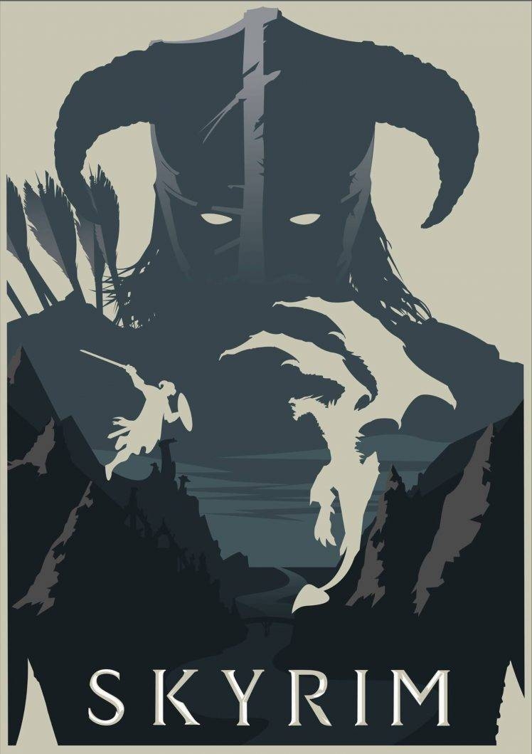 750x1060 The Elder Scrolls V: Skyrim, Poster Wallpaper HD / Desktop, Phone