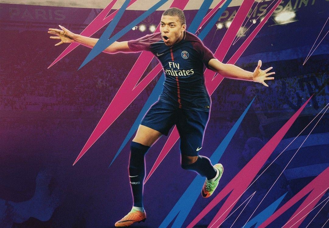 1080x750 PSG Kylian Mbappe Wallpaper Wallpaper HD. Wallpaper, Desktop