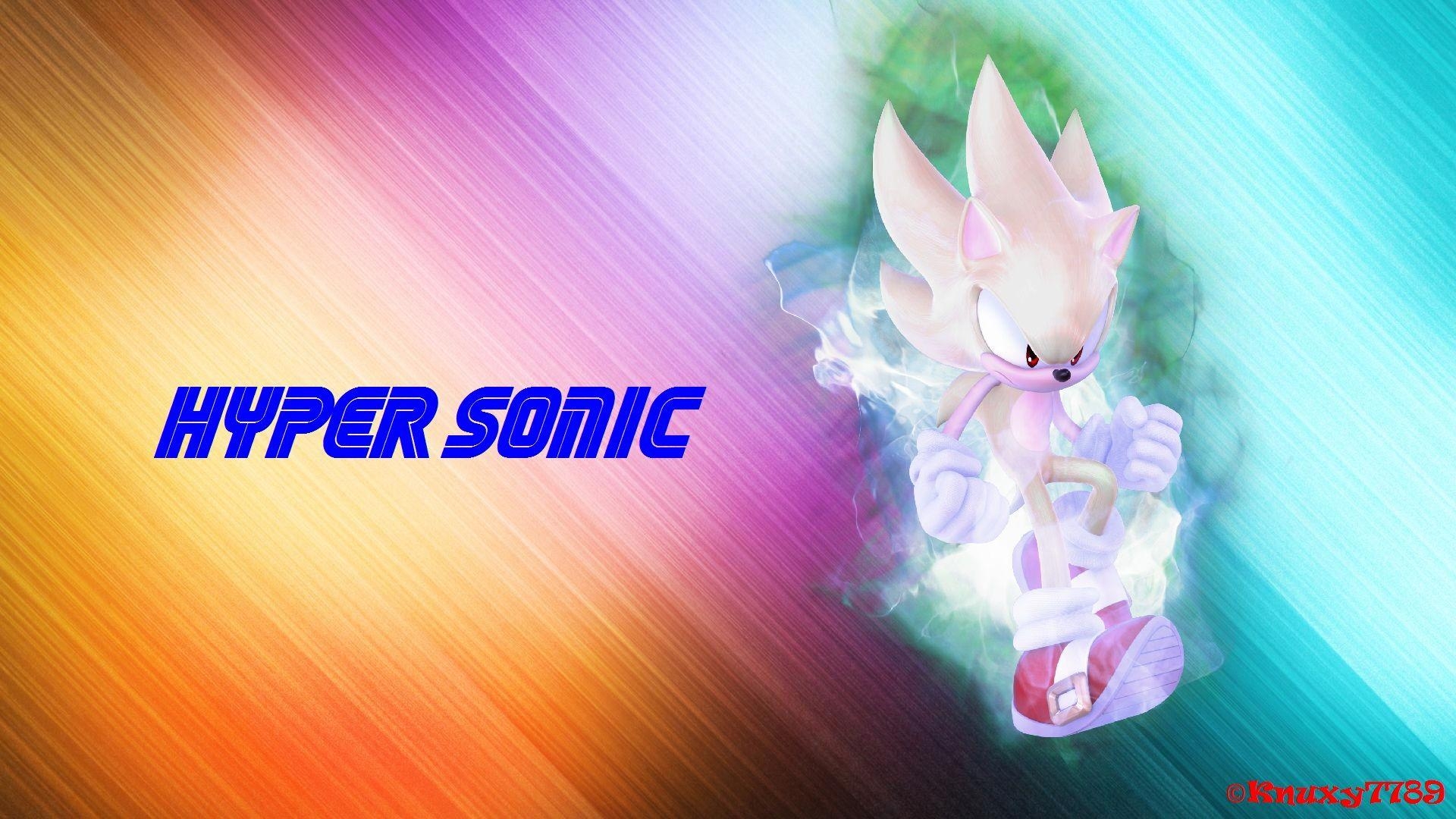 1920x1080 Hyper Sonic game: Sonic the Hedgehog Full HD Wallpaper, Desktop