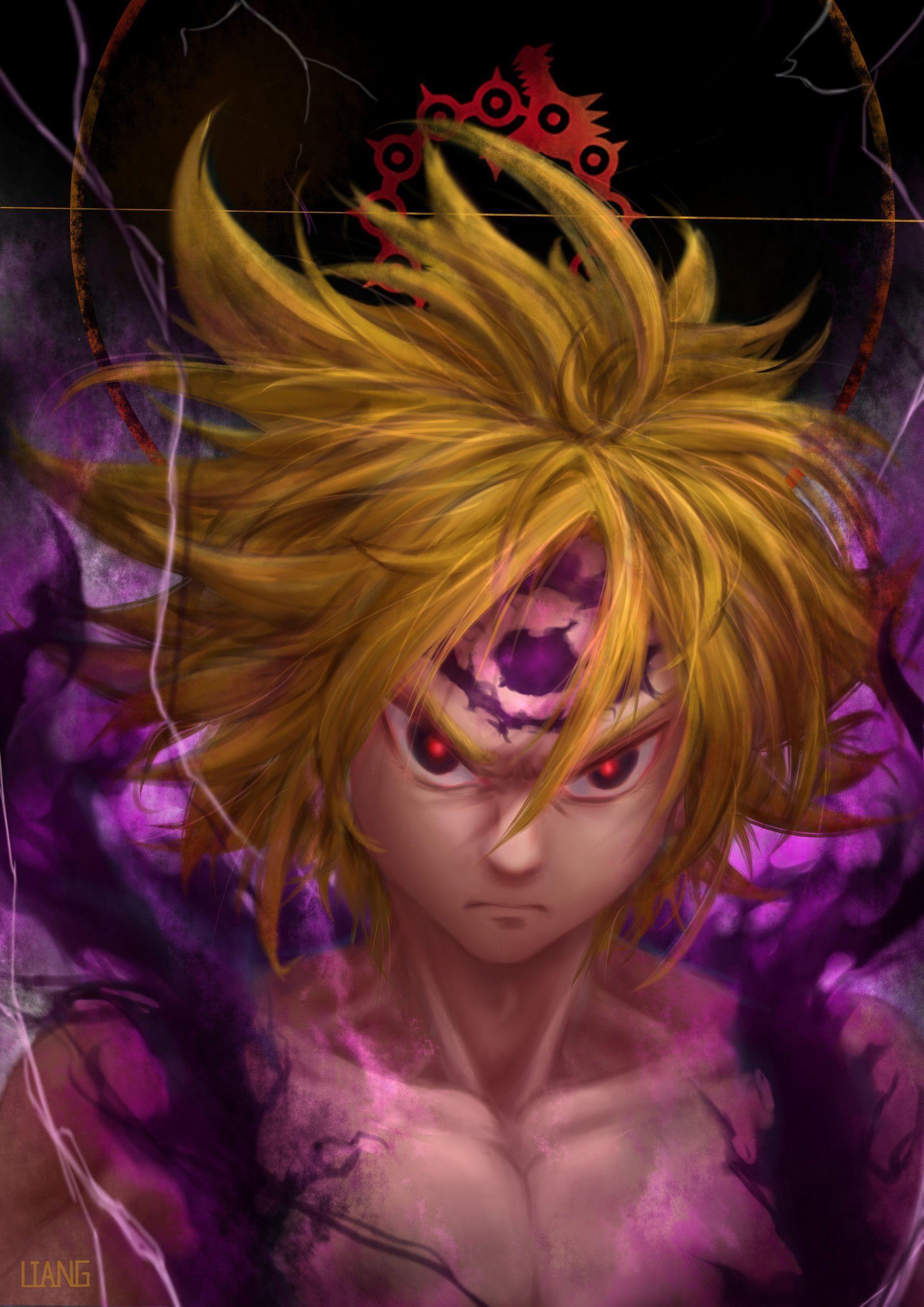 1920x2720 Demon King. Meliodas. Seven deadly sins, Seven deadly, Phone