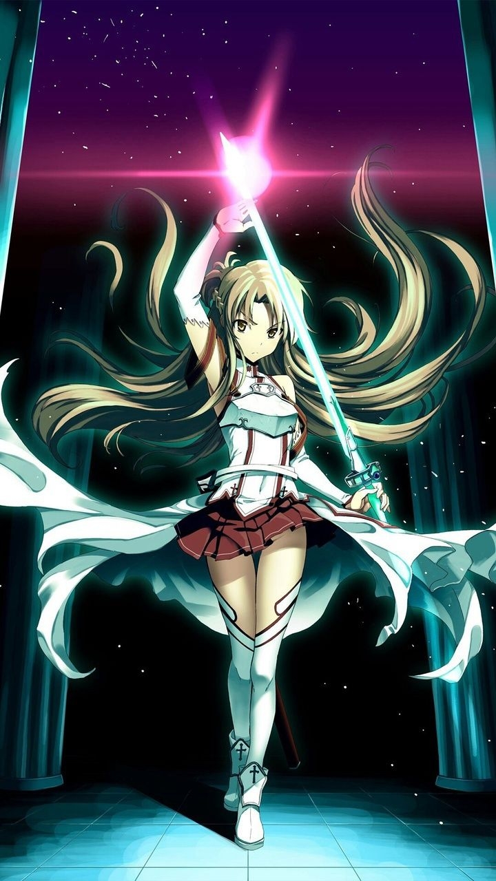 720x1280 Asuna from SAO phone wallpaper, Phone