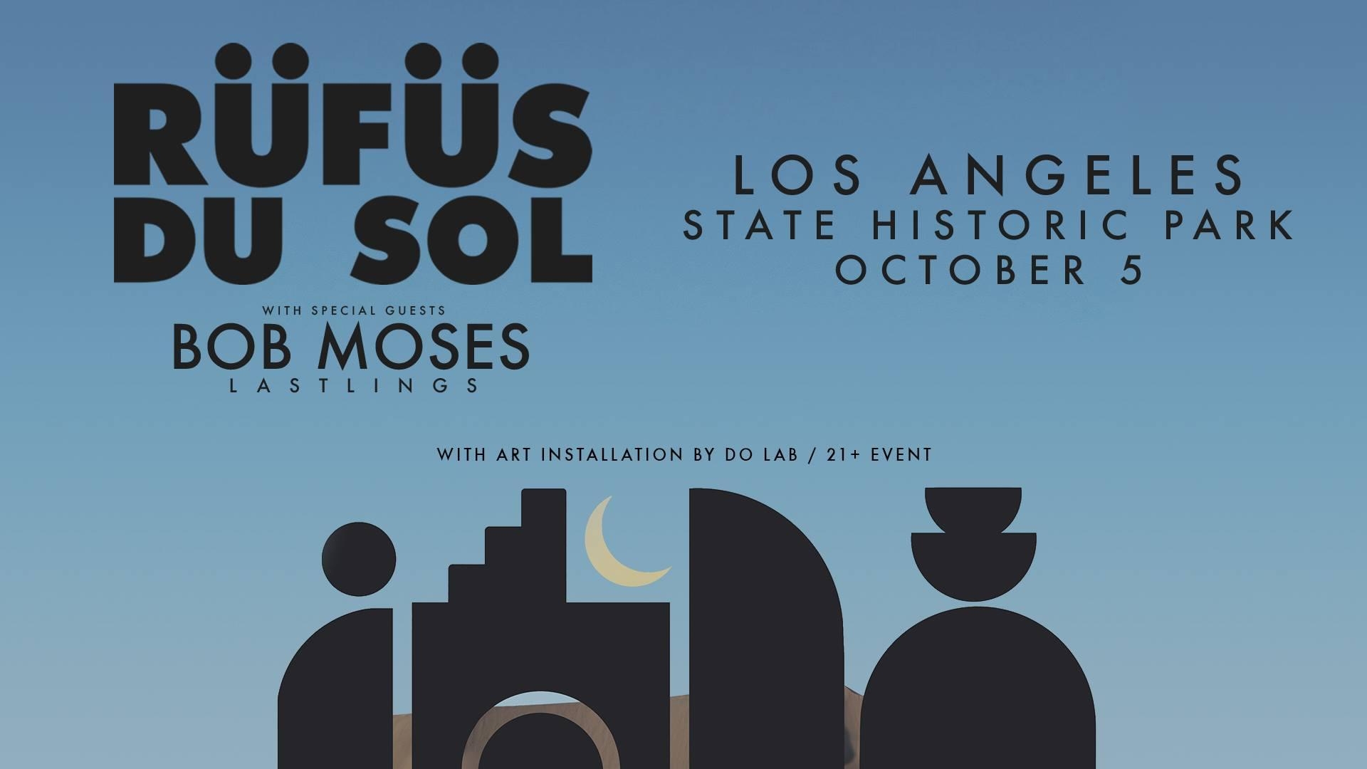 1920x1080 RÜFÜS DU SOL announce upcoming show at LA State Historic, Desktop