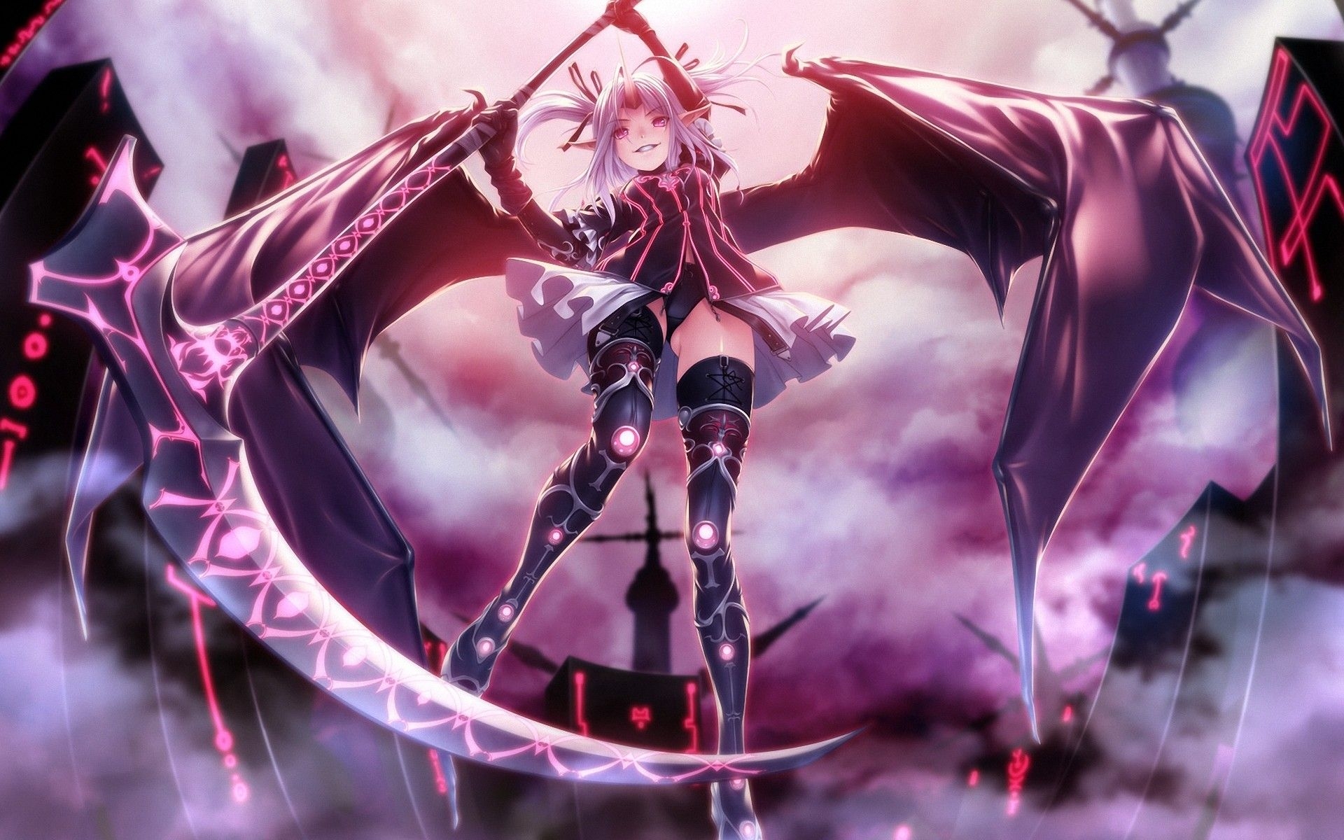 1920x1200 10++ Wallpaper Anime Demon Girl, Desktop