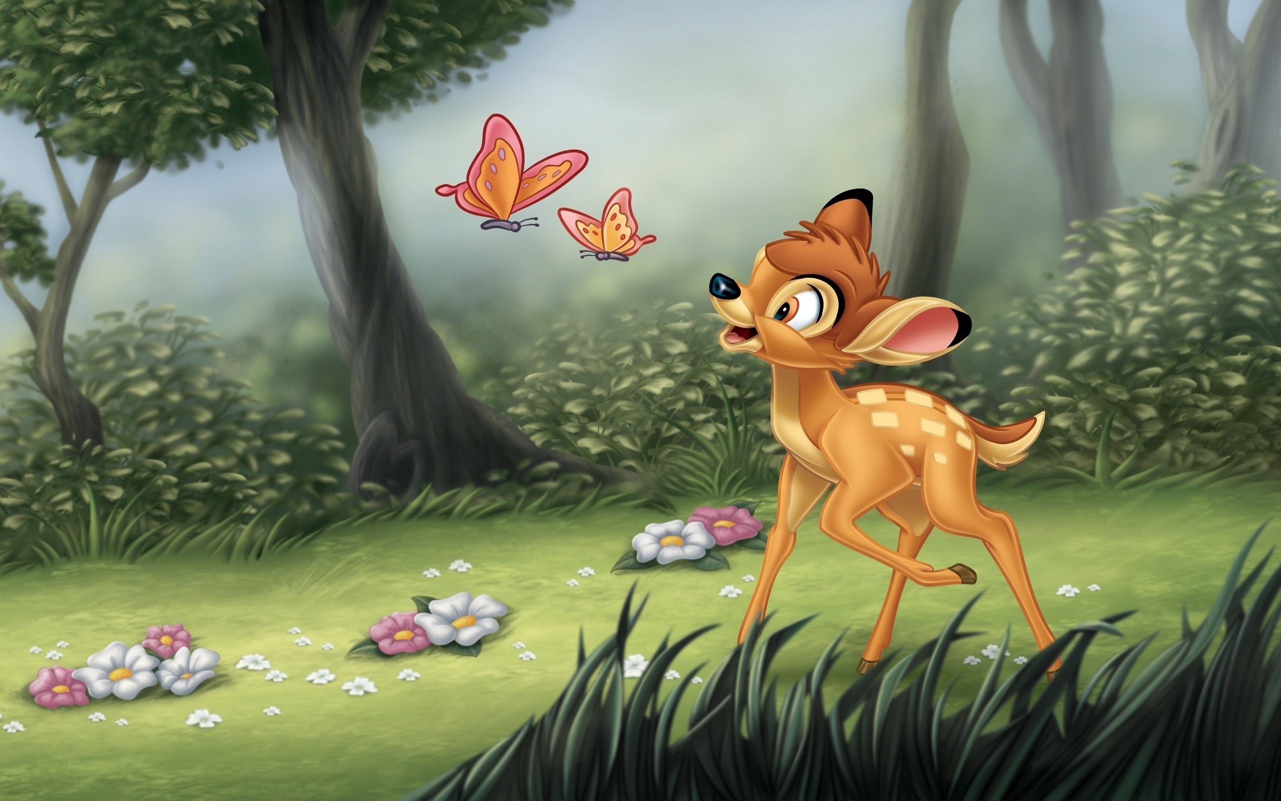 2560x1600 Wallpaper Bambi Disney Cartoons, Desktop