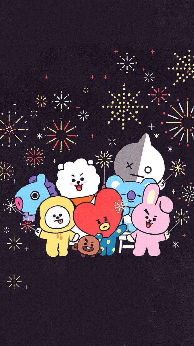 680x1200 wallpaper #bt21 #KOYA #RJ #SHOOKY #mang #chimmy #TATA #COOKY Tweet, Phone