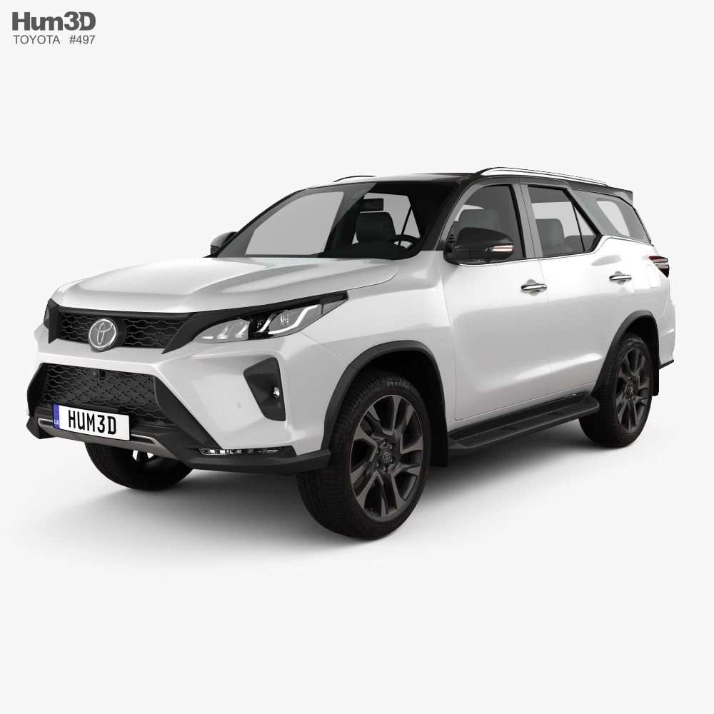 1000x1000 Toyota Fortuner Legender 2020 3D model on Hum3D, Phone