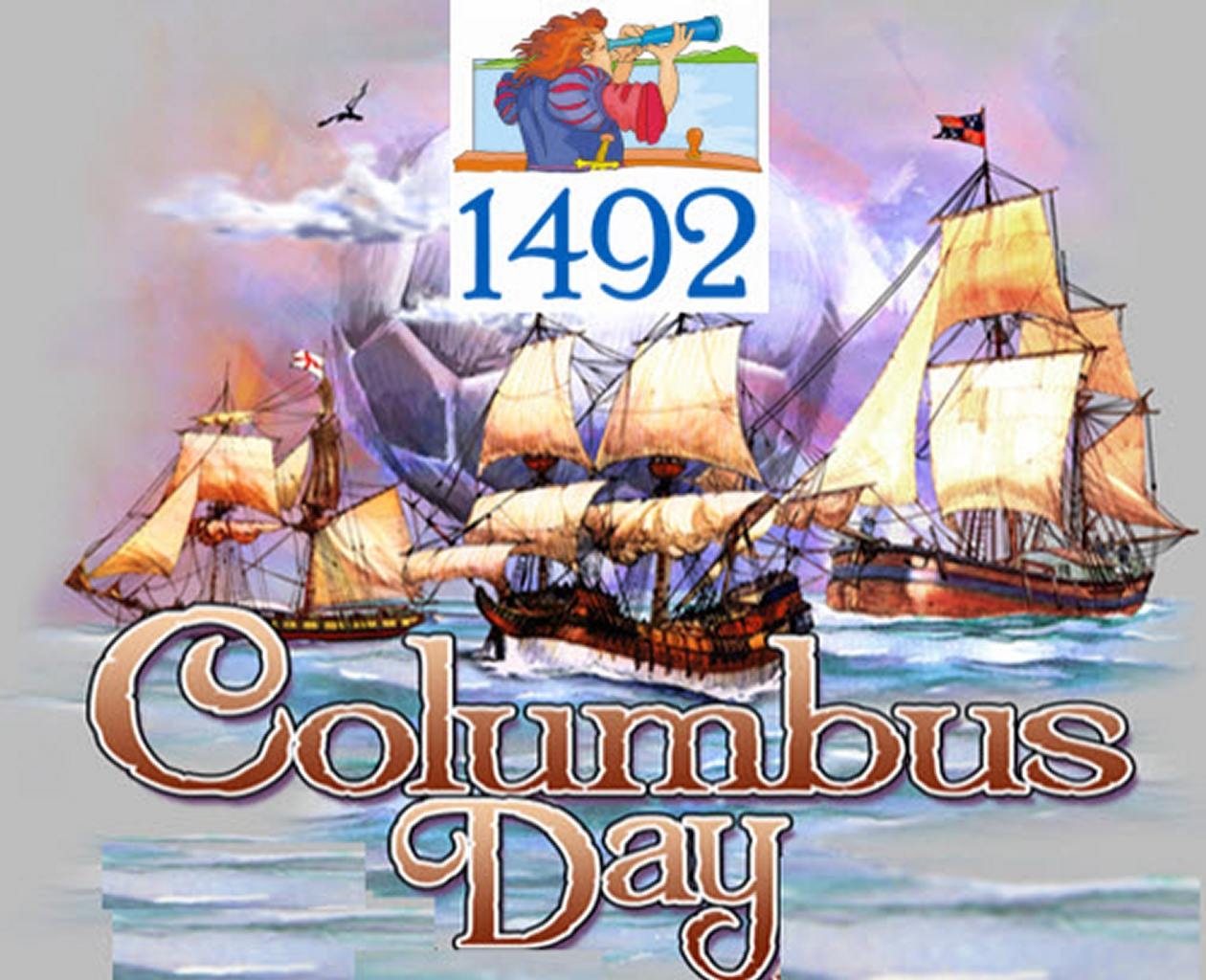 1260x1030 Columbus Day Wallpaper, Desktop