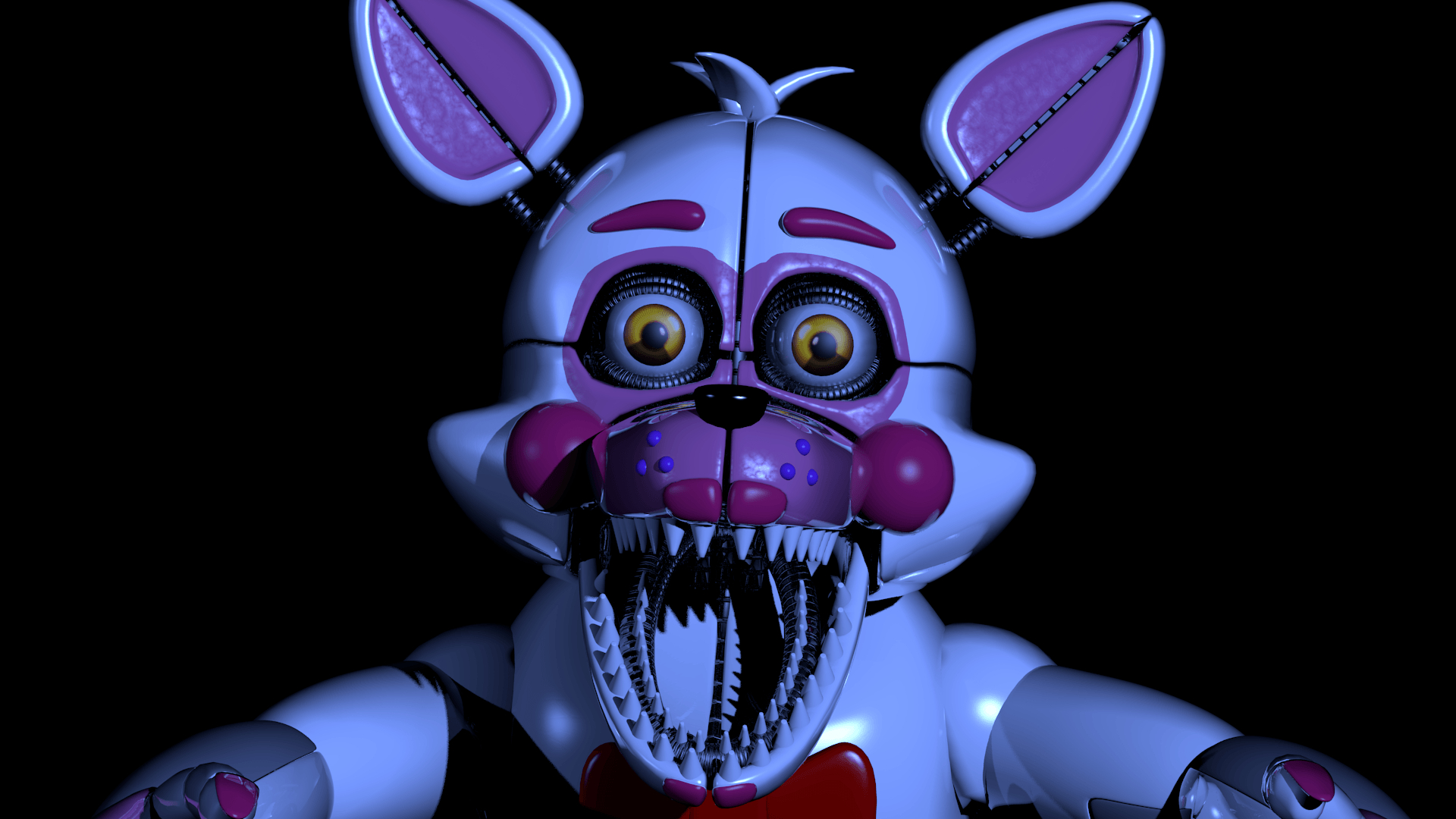 1920x1080 Funtime Foxy jumpscare render, Desktop