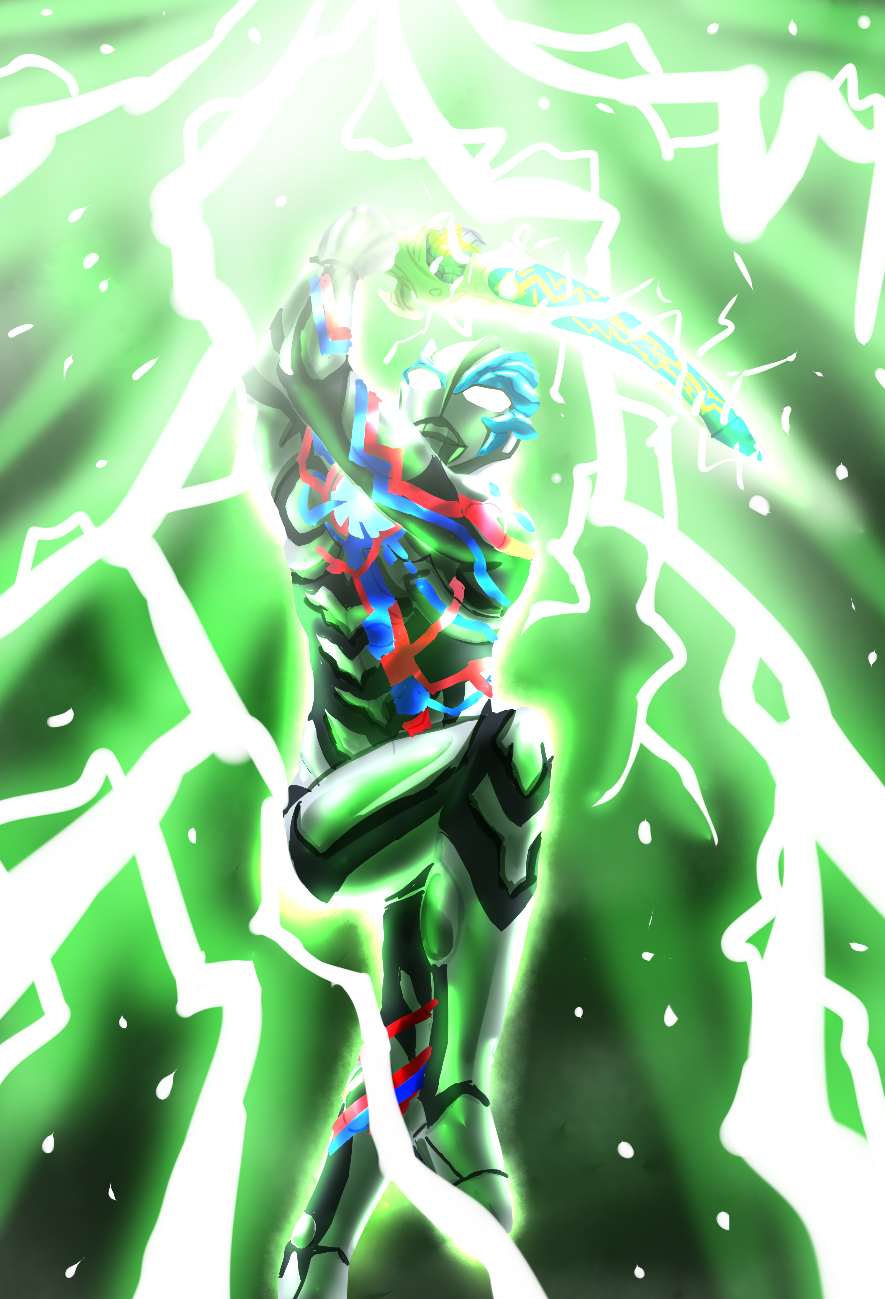 3000x4400 Ultraman Blazar Anime Image, Phone