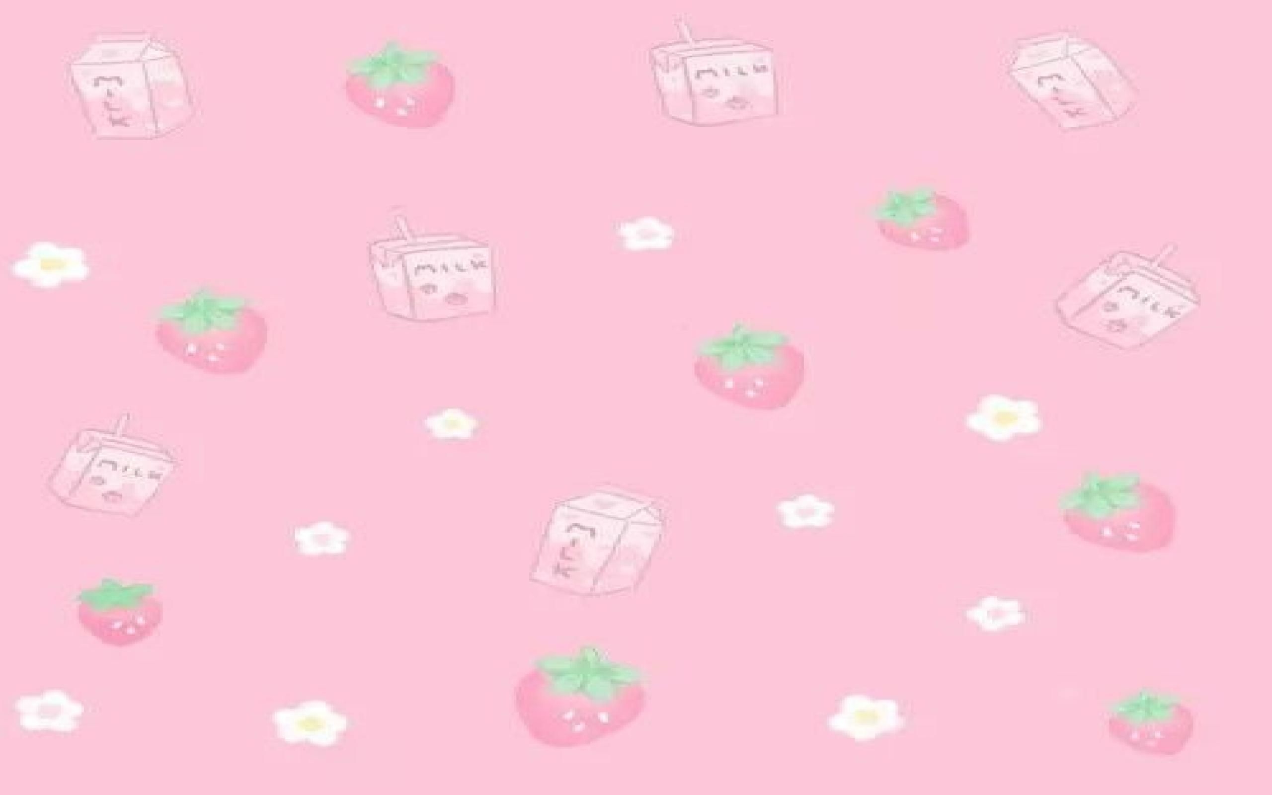 2560x1600 Strawberry Kawaii Wallpaper Free Strawberry Kawaii, Desktop