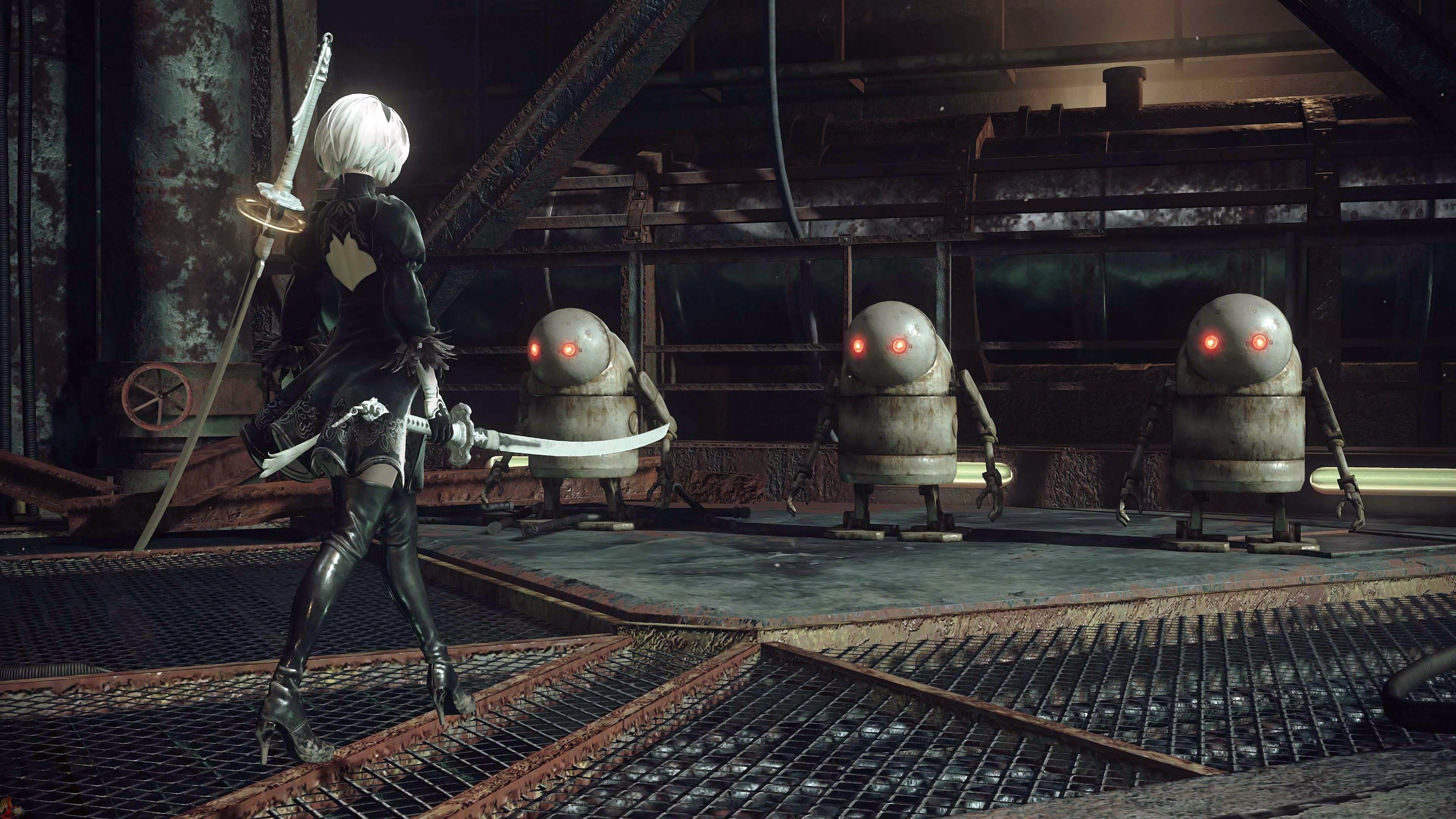 3840x2160 NieR: Automata HD Wallpaper, Desktop