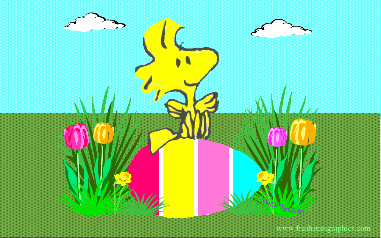 1280x800 Peanuts Easter wallpaper 114063, Desktop