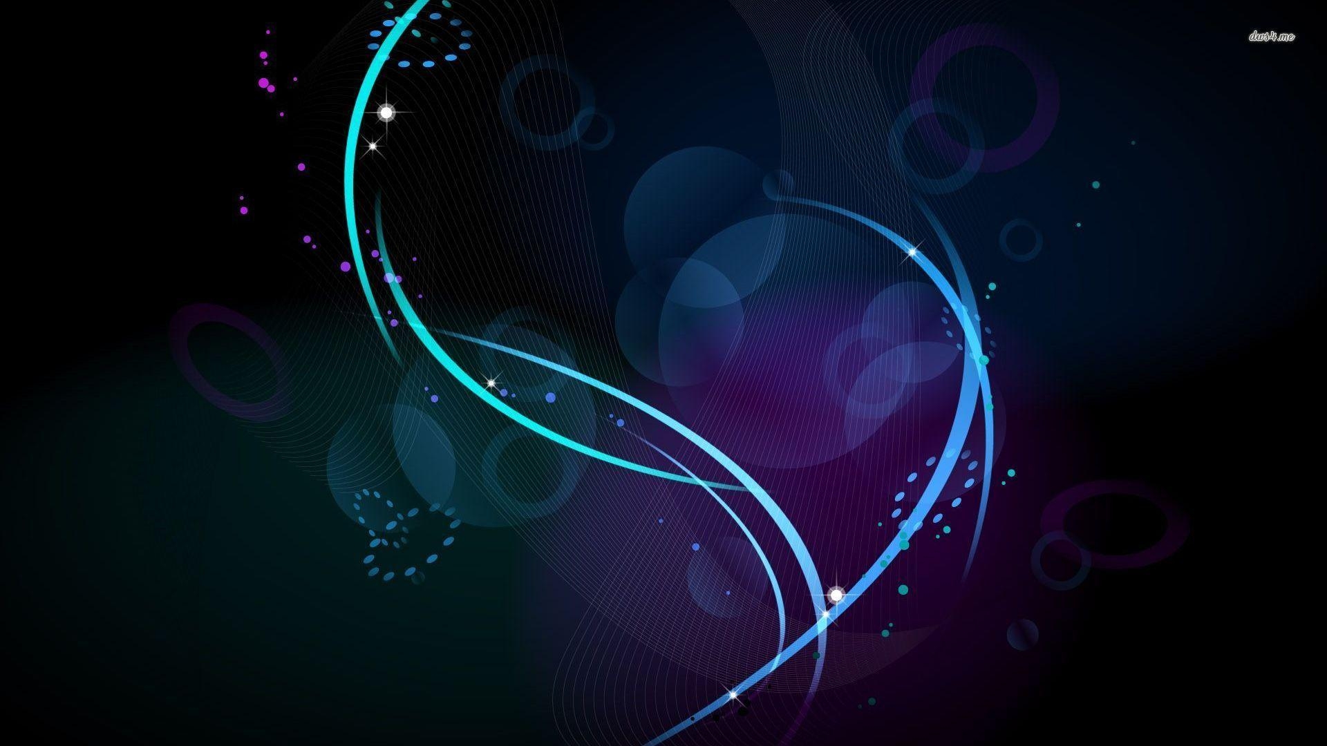 1920x1080 Sparkling Curves and Circles wallpaper wallpaper - #, Desktop