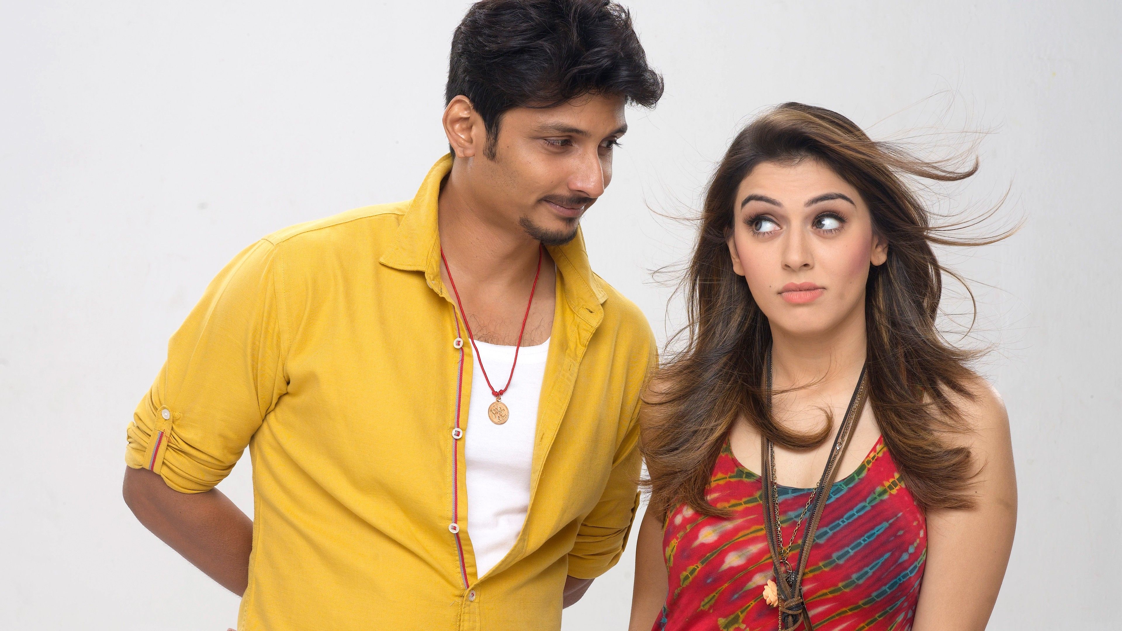 3840x2160 Pokkiri Raja Jeeva Hansika Wallpaper, Desktop