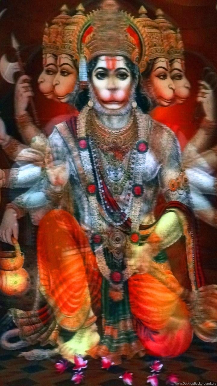 720x1280 Panchmukhi Hanuman Wallpaper HD for Android, Phone