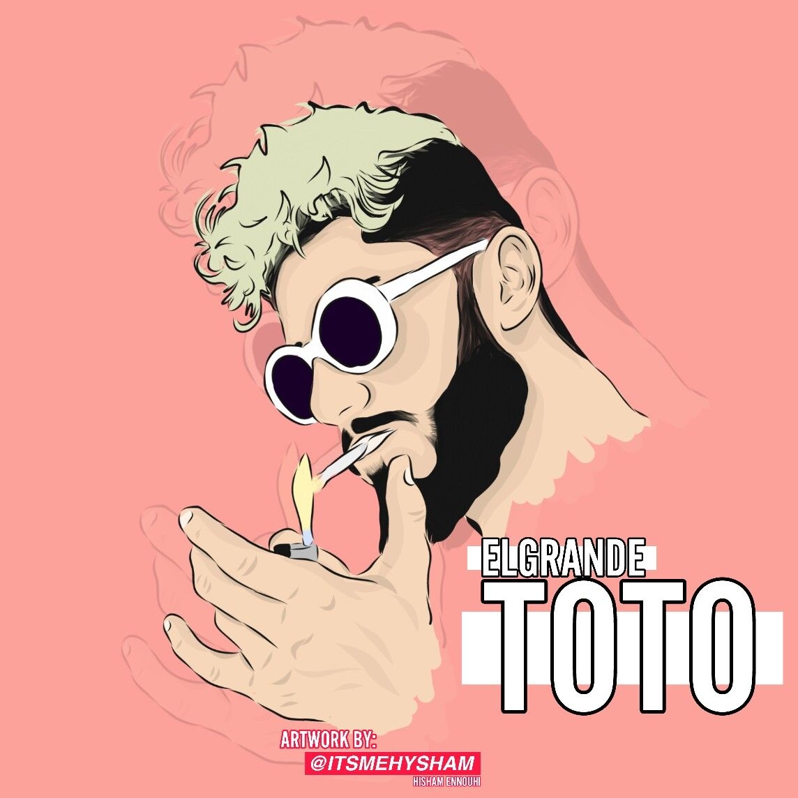 1150x1150 El grande toto #illustrator #design #art. Cartoon man, Art, Toto, Phone