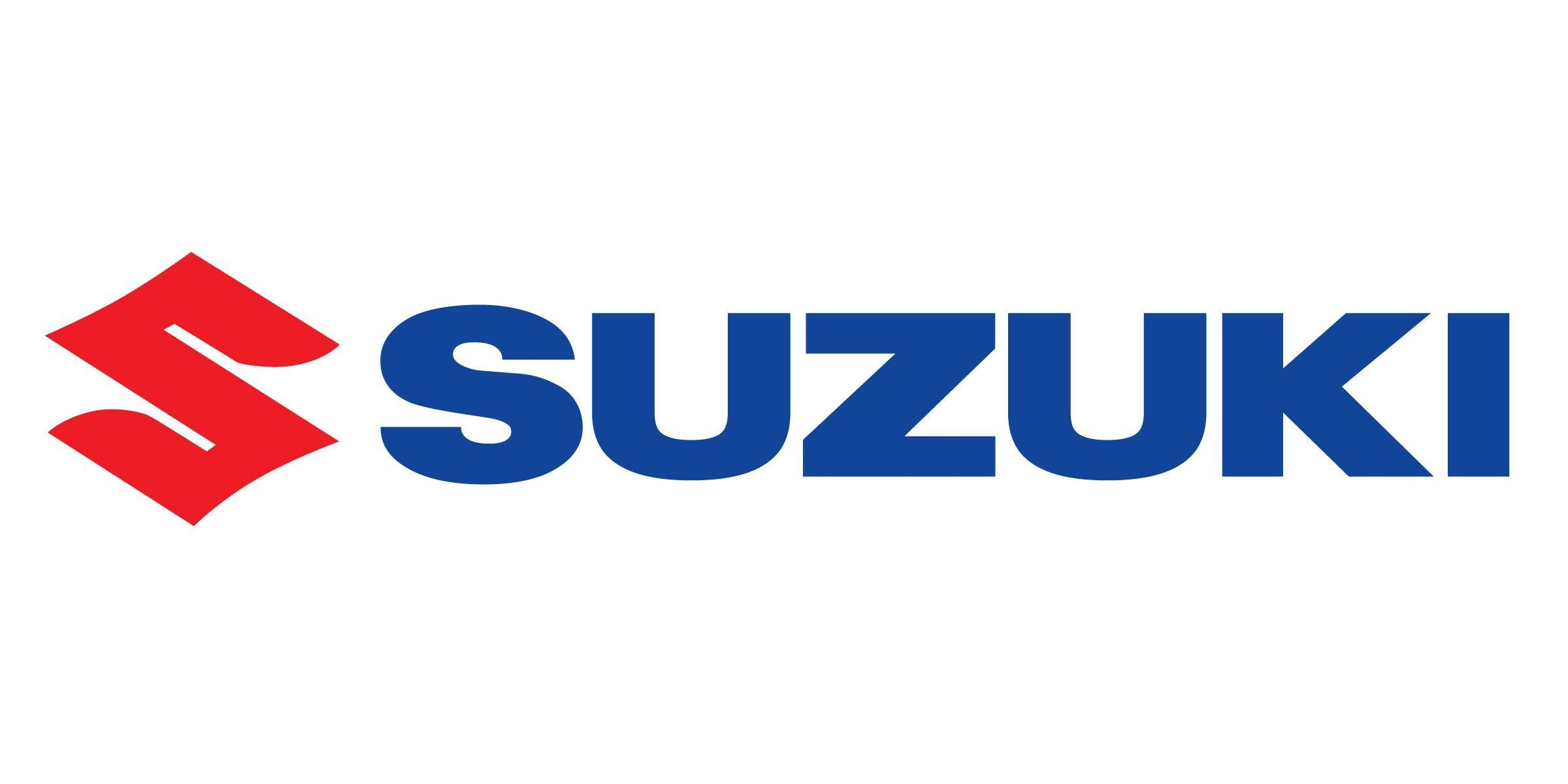 2400x1200 Suzuki Logo Brand, Dual Screen