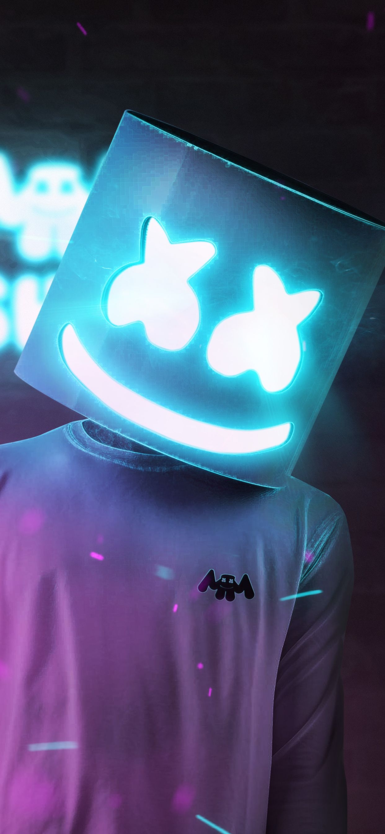 1250x2690 Marshmello 4k 2018 iPhone XS MAX HD 4k Wallpaper, Phone