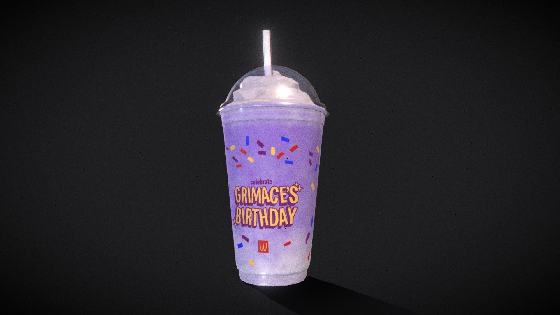 1920x1080 Grimace Birthday Shake *Parody* Free 3D model by vtoku [6589979], Desktop